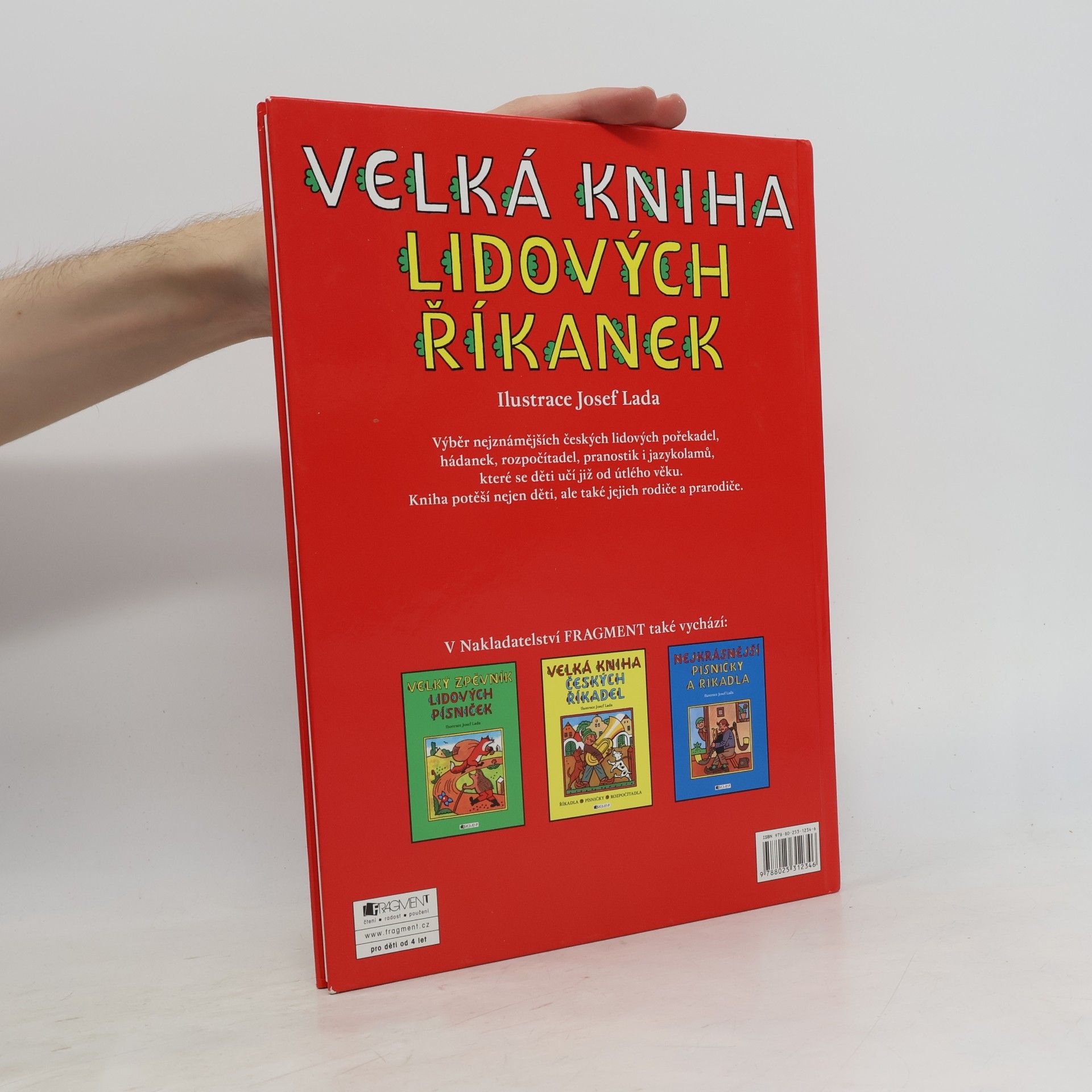 Josef Lada Velká kniha lidových říkanek
