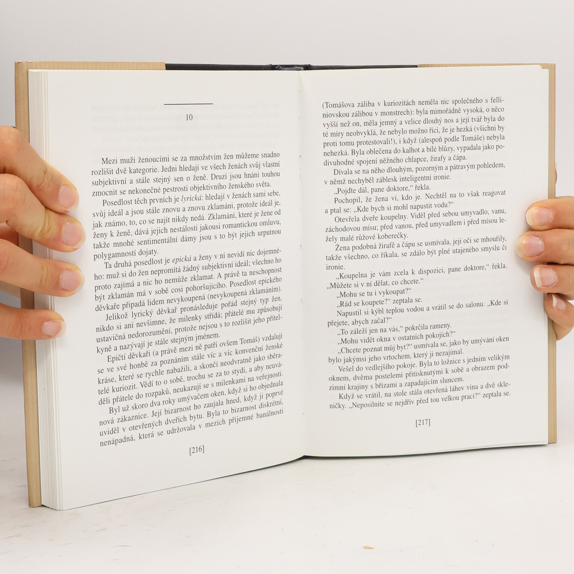 Milan Kundera Nesnesitelná lehkost bytí