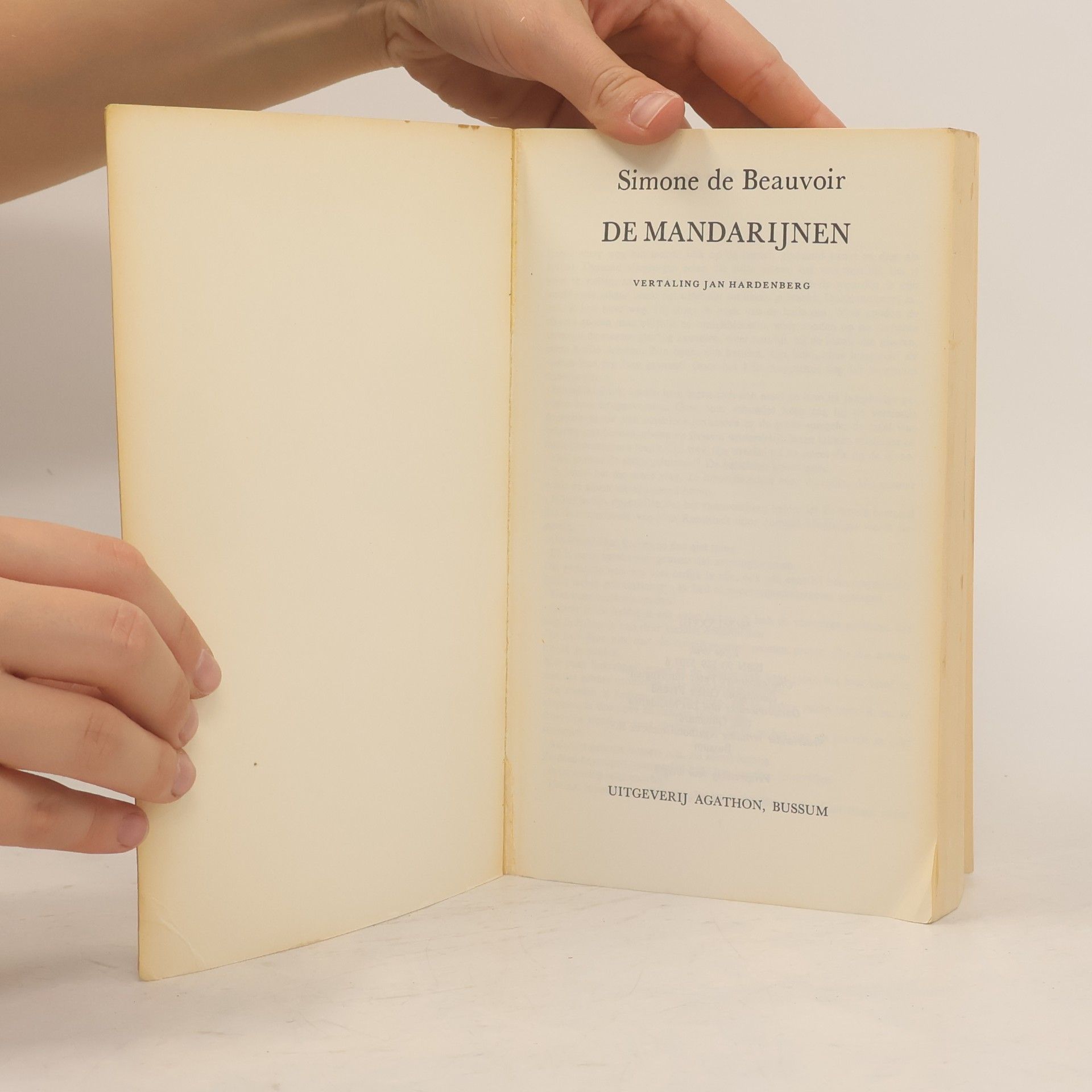 Simone de Beauvoir De mandarijnen