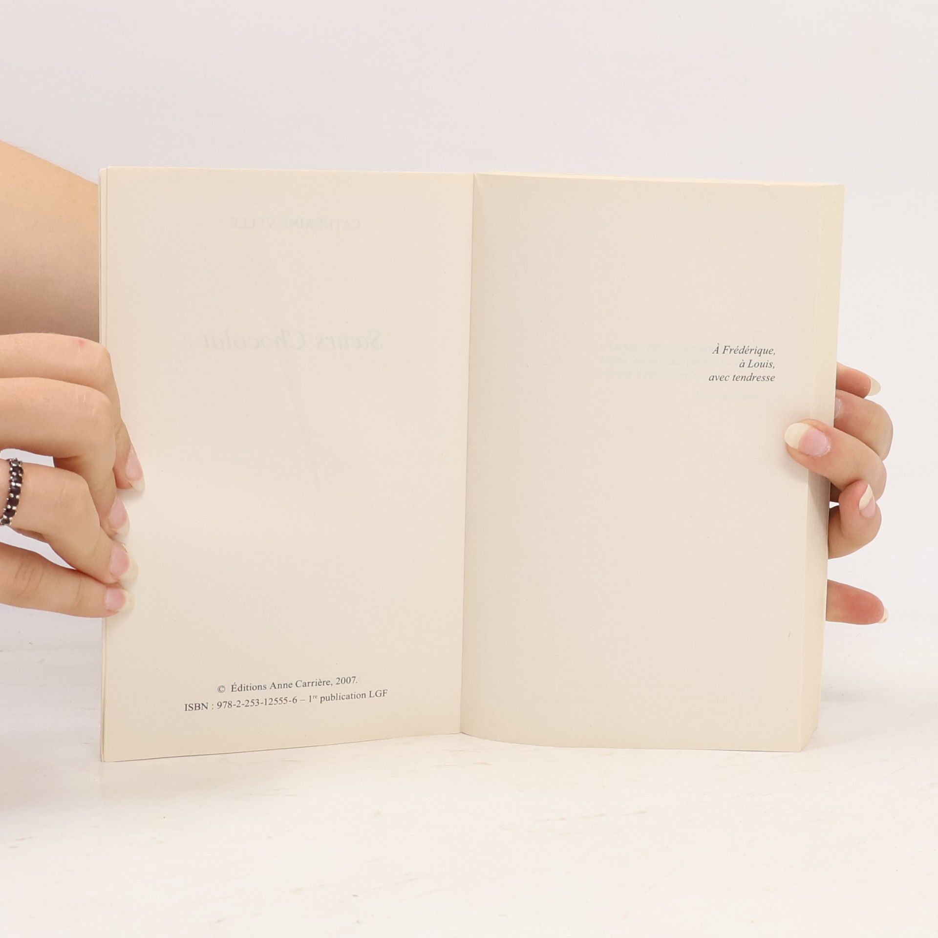 Catherine Velle Sœurs Chocolat