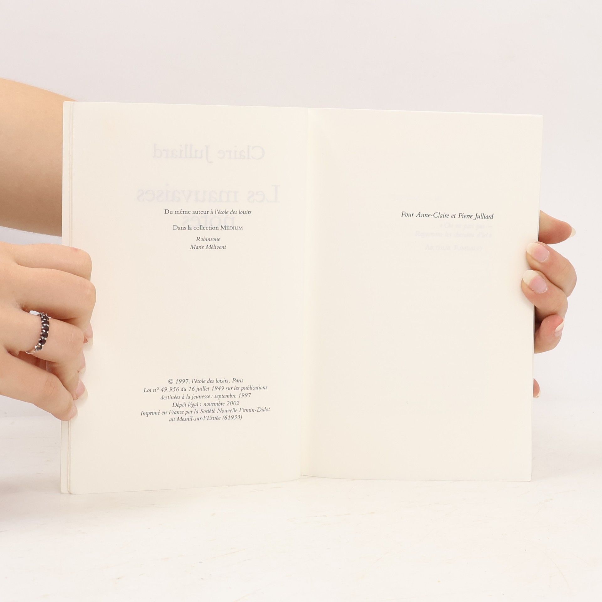 Claire Julliard Les Mauvaises Notes