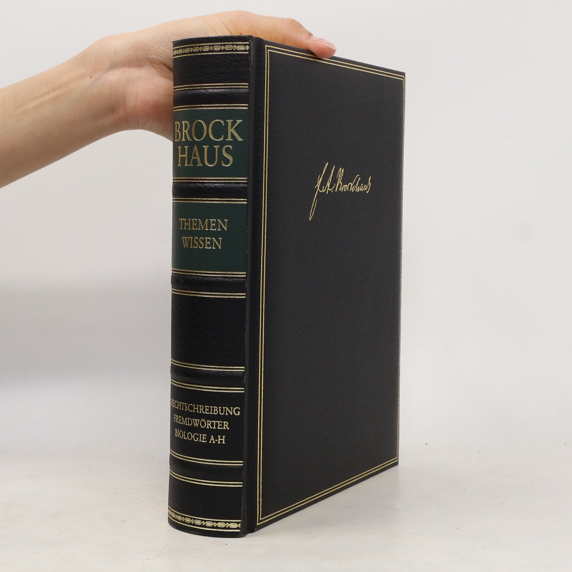 Autorenkollektiv Brockhaus Themenwissen. Rechtschreibung, Fremdwörter, Biologie A - H