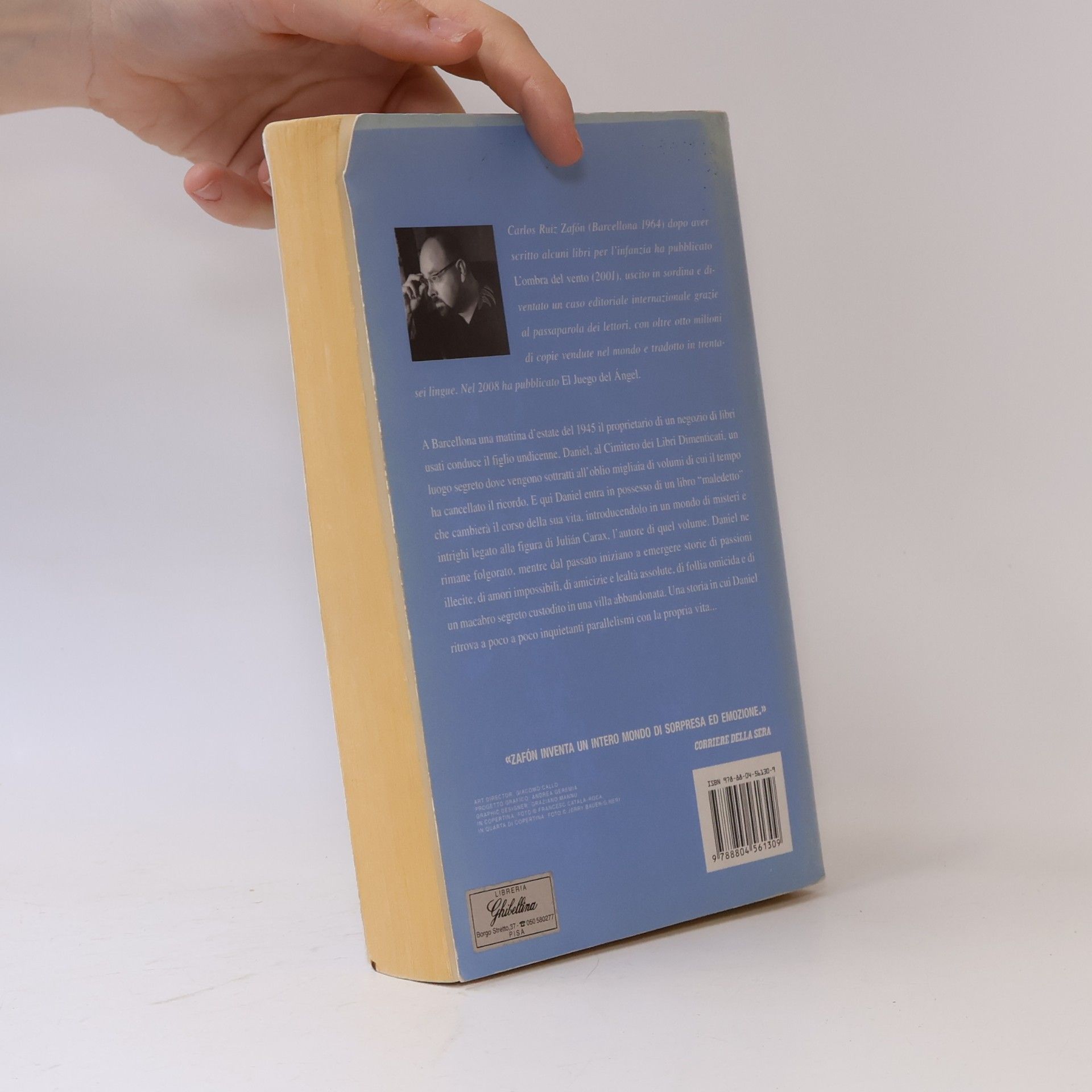 Carlos Ruiz Zafón L´ombra del Vento