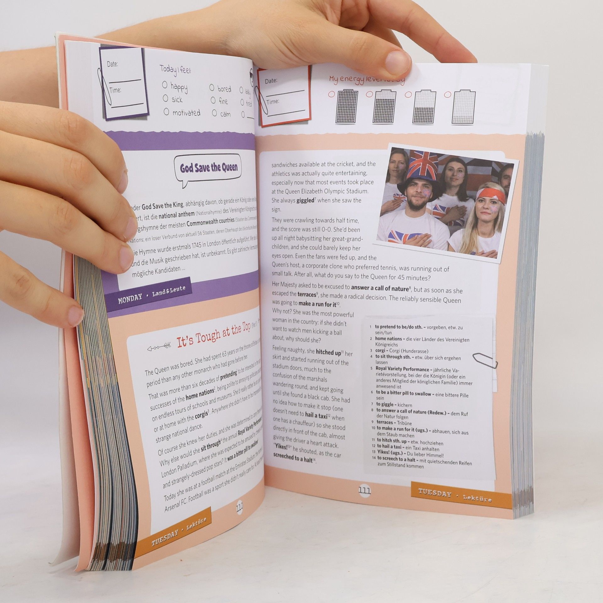 PONS 365 Auszeiten Englisch