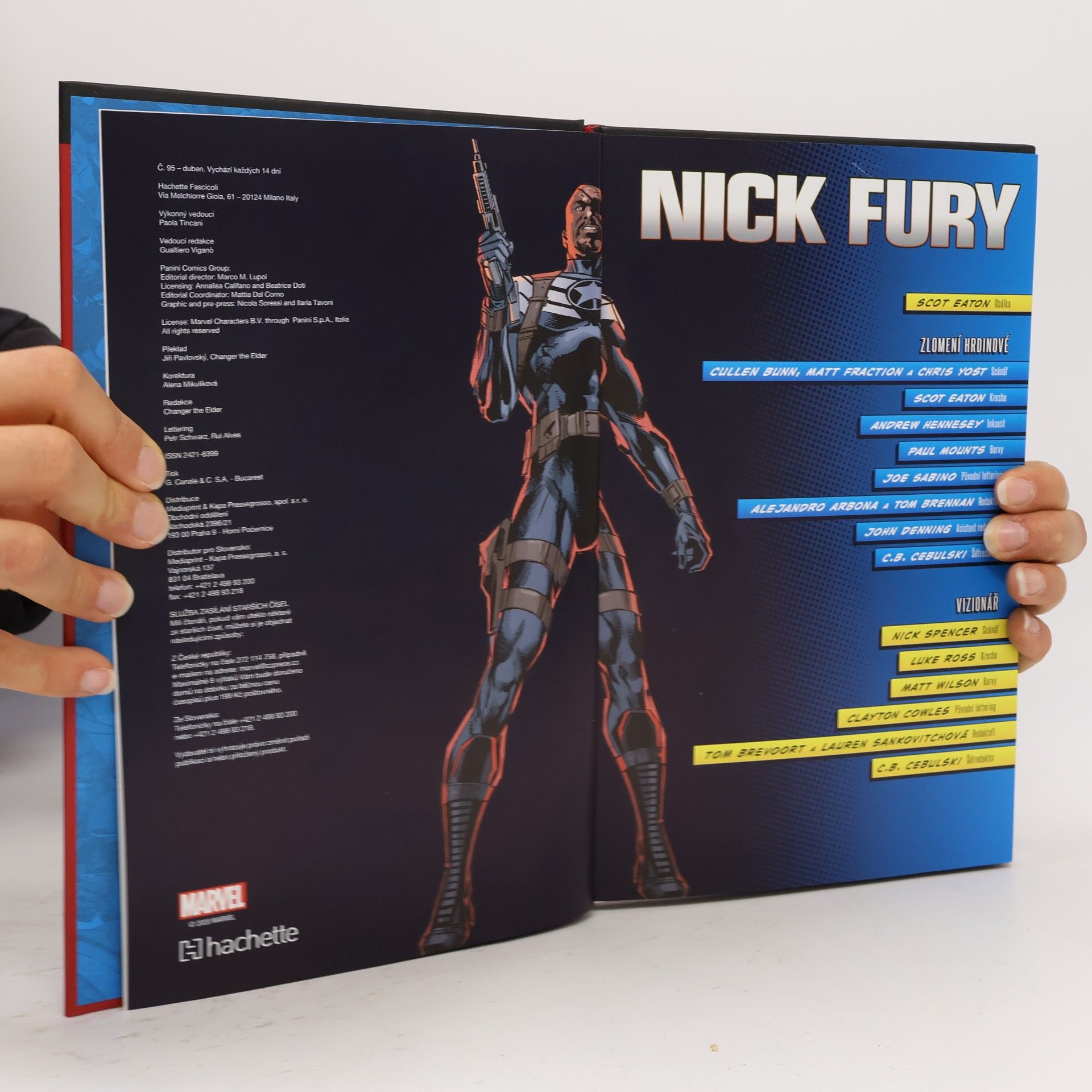Kolektív autorov Nejmocnější hrdinové Marvelu 95. Nick Fury Jr.