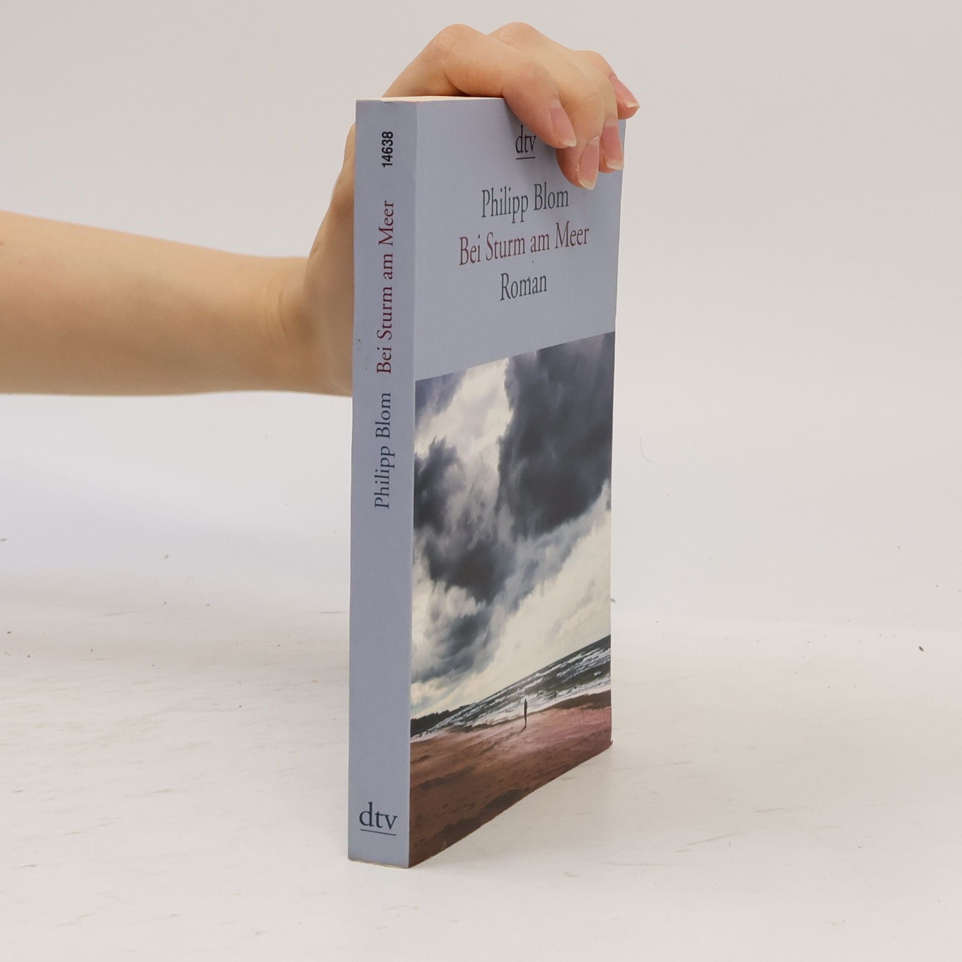 Philipp Blom Bei Sturm am Meer