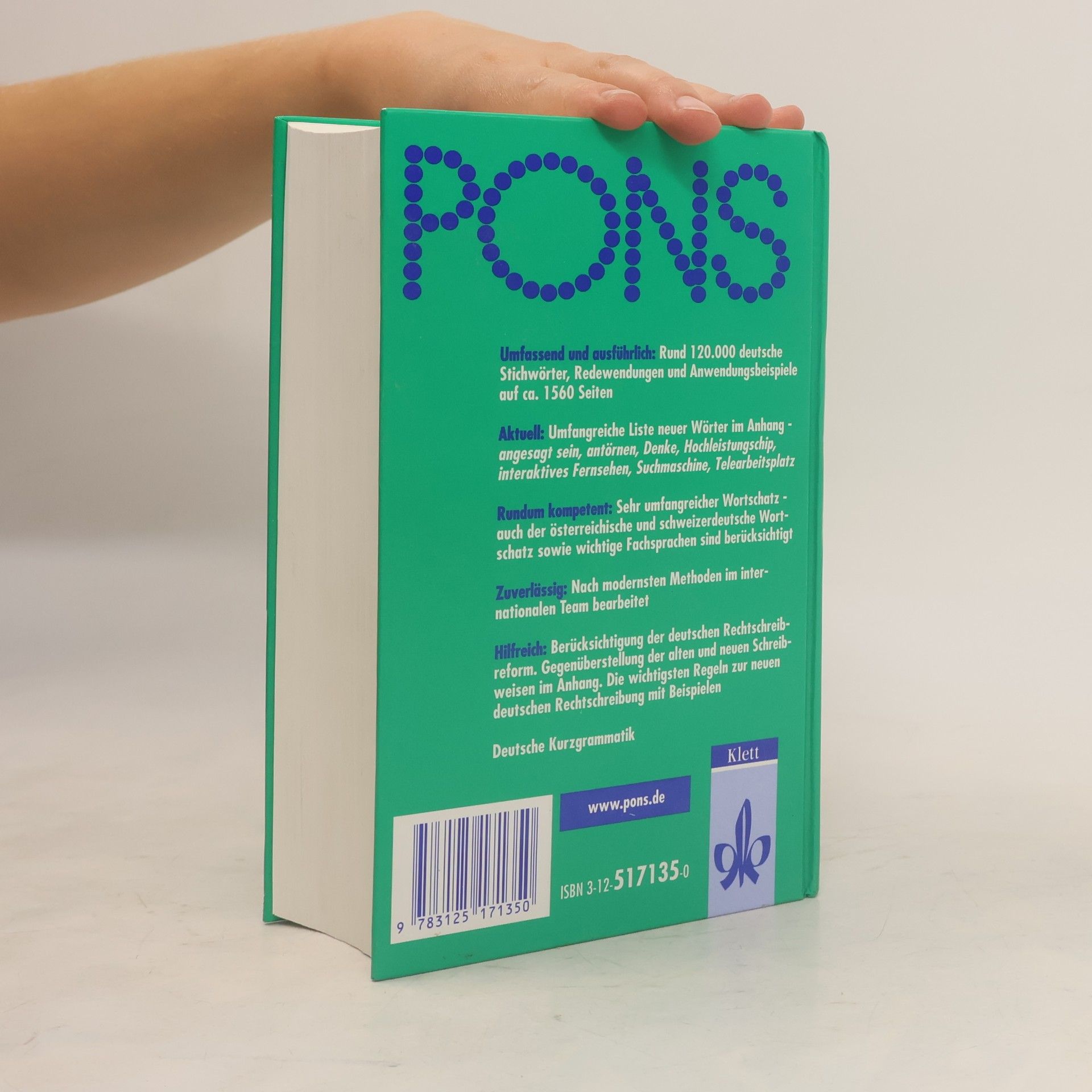 Roland Breitsprecher PONS-Wörterbuch für Schule und Studium