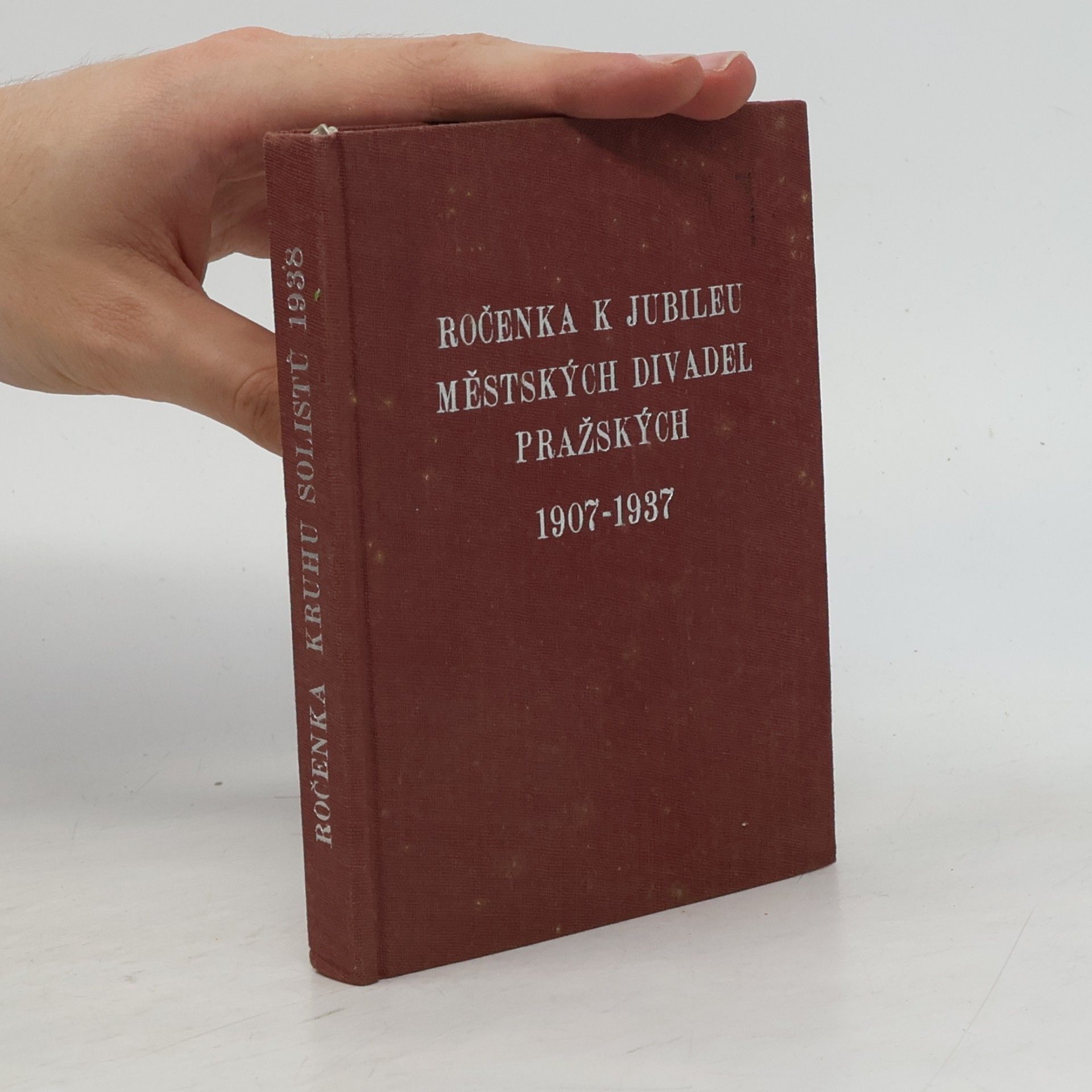 kolektiv Ročenka k jubileu městských divadel pražských 1907–1937