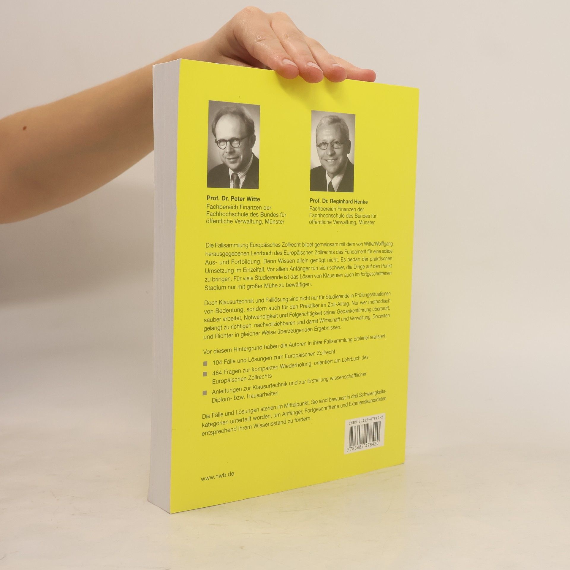 Peter Witte Fallsammlung Europäisches Zollrecht