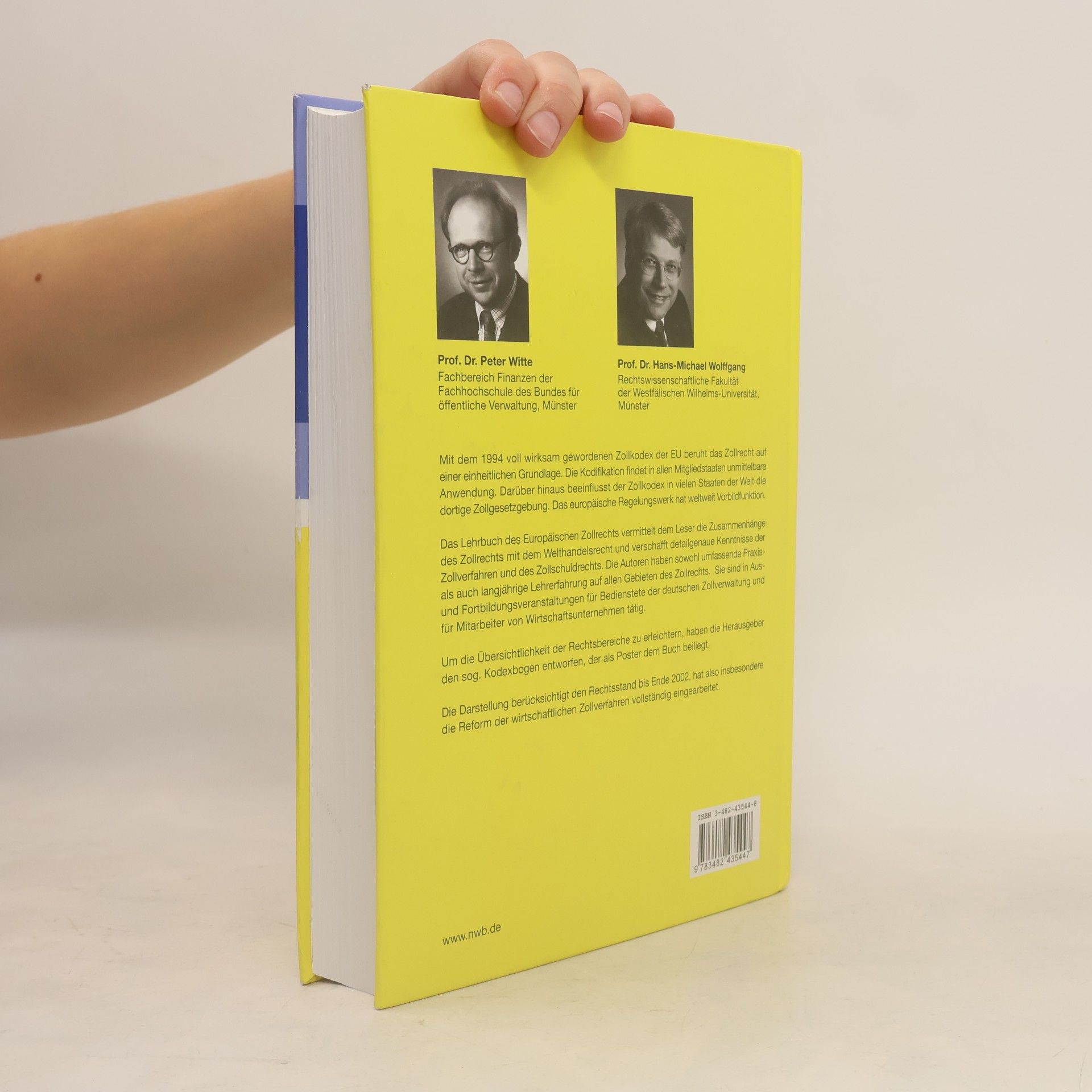 Peter Witte Lehrbuch des Europäischen Zollrechts