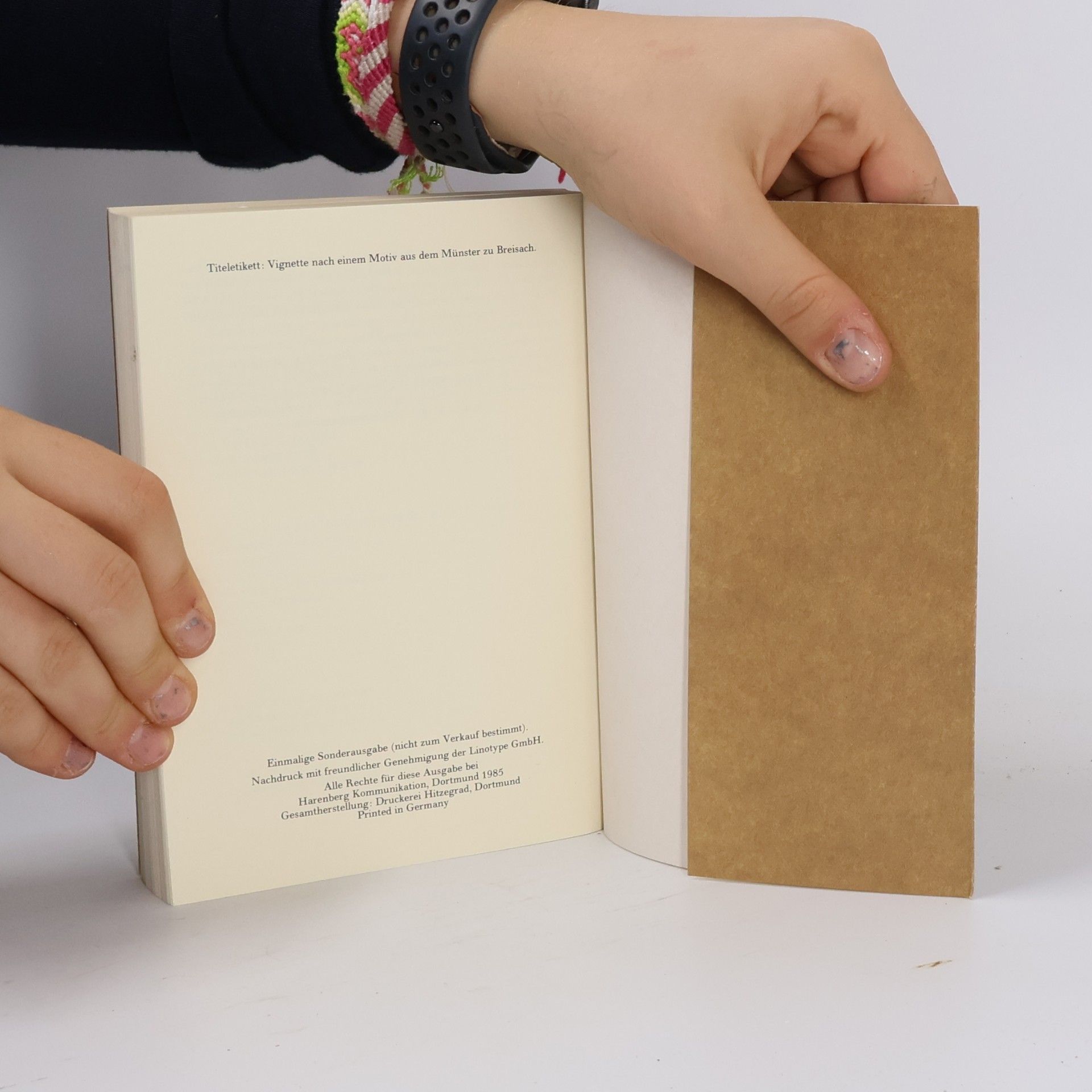 Horst Kliemann Stundenbuch für Letternfreunde
