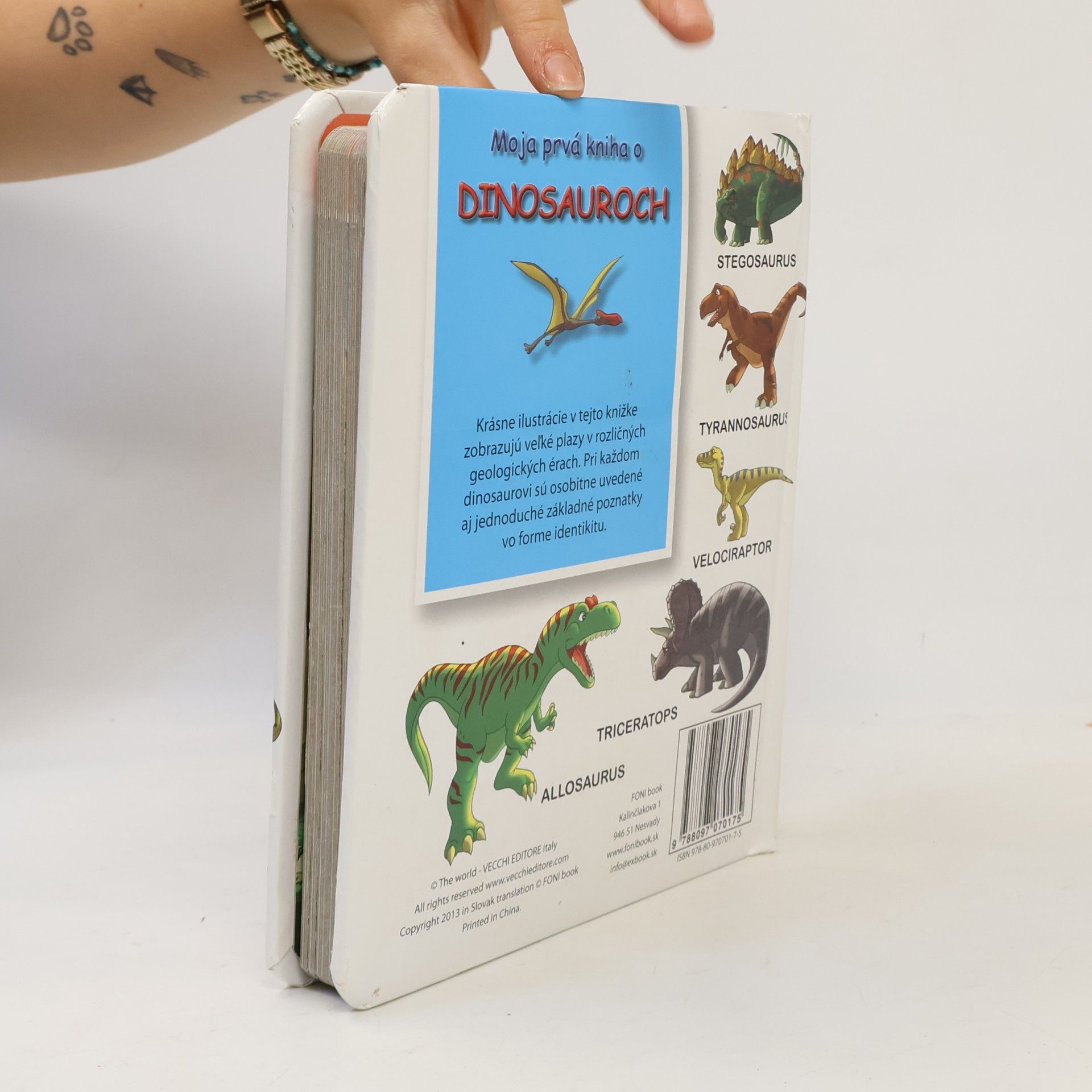Autorenkollektiv Moja prvá kniha o dinosauroch