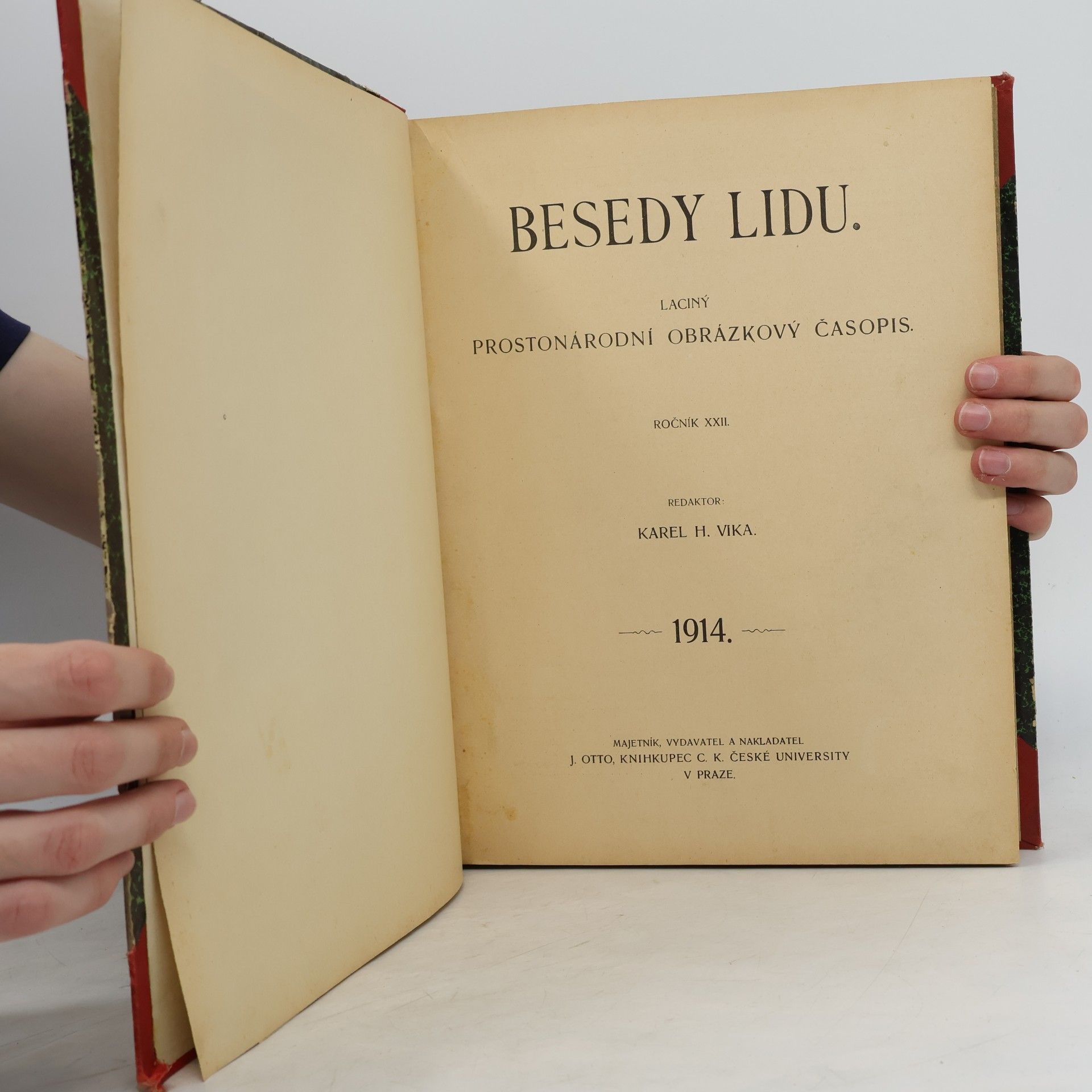 Vika Karel H. Besedy lidu