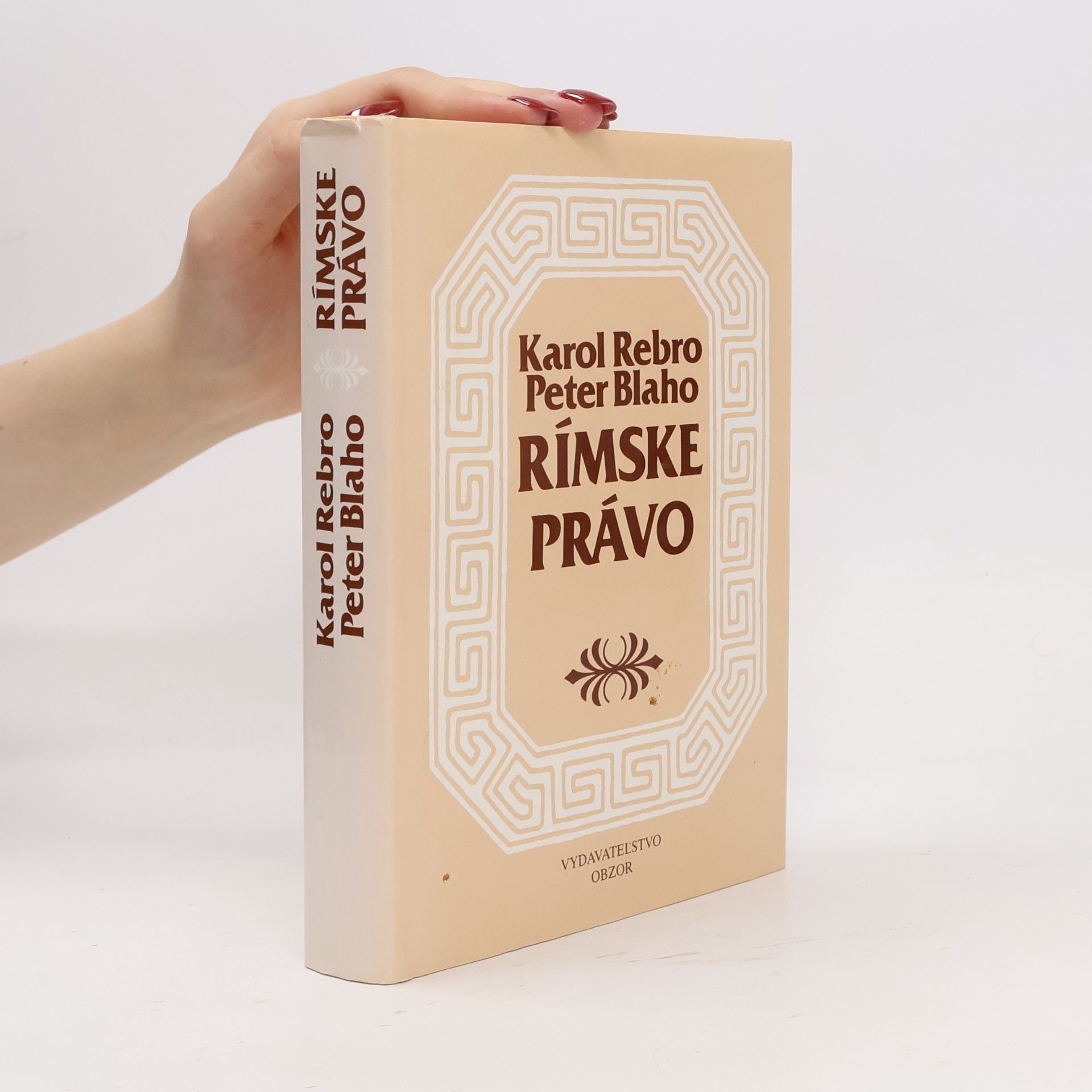 Karol Rebro Rímske právo