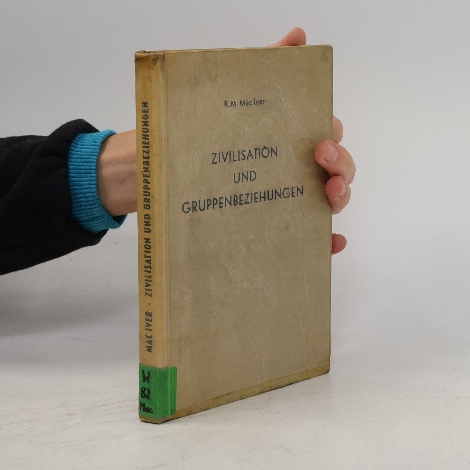 Robert Morrison MacIver Zivilisation und Gruppenbeziehungen