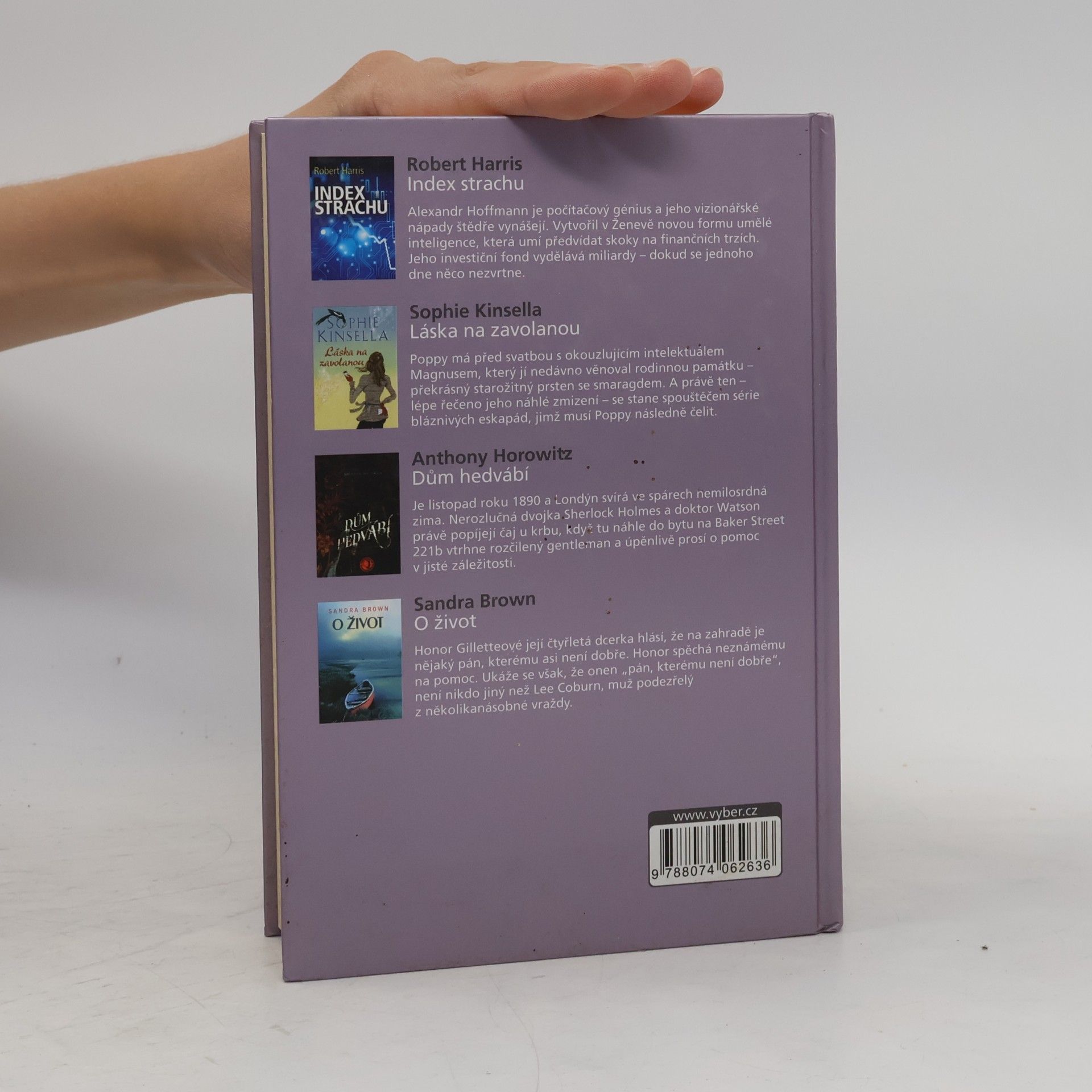Robert Harris Index strachu, Láska na zavolanou, Dům hedvábí, O život