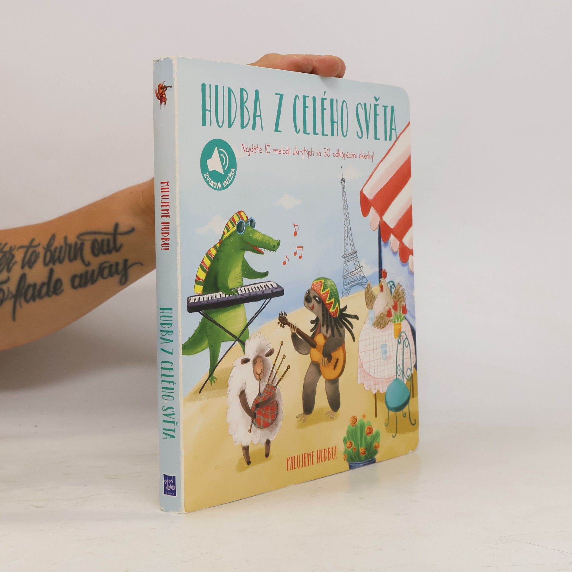Elina Ellis Hudba z celého světa : najděte 10 melodií ukrytých za 50 odklápěcími okenky!