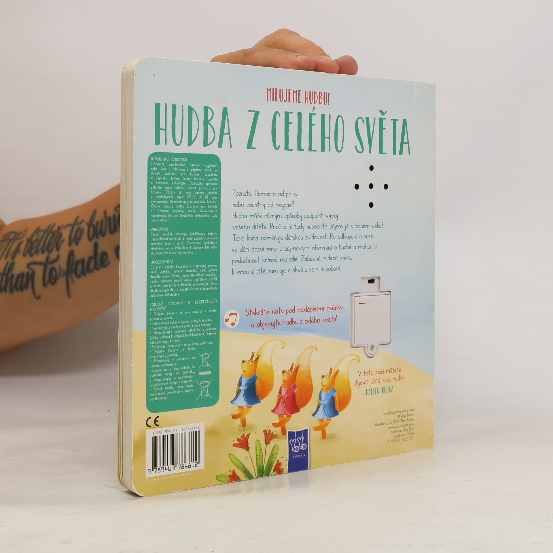 Elina Ellis Hudba z celého světa : najděte 10 melodií ukrytých za 50 odklápěcími okenky!