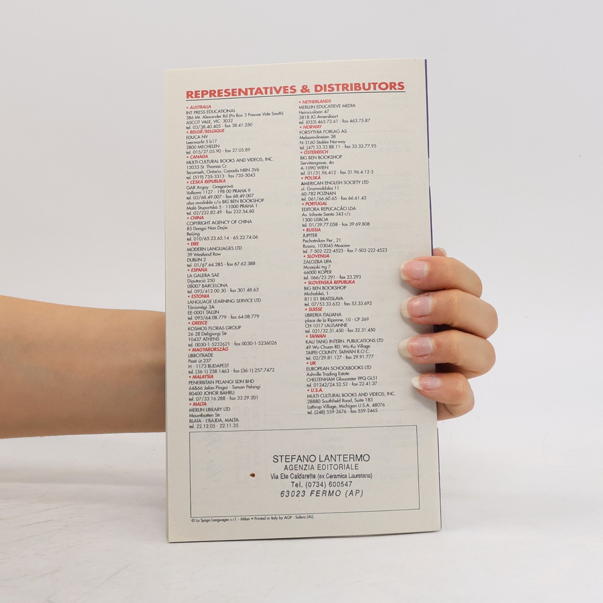Autores varios La Spiga Languages 1998