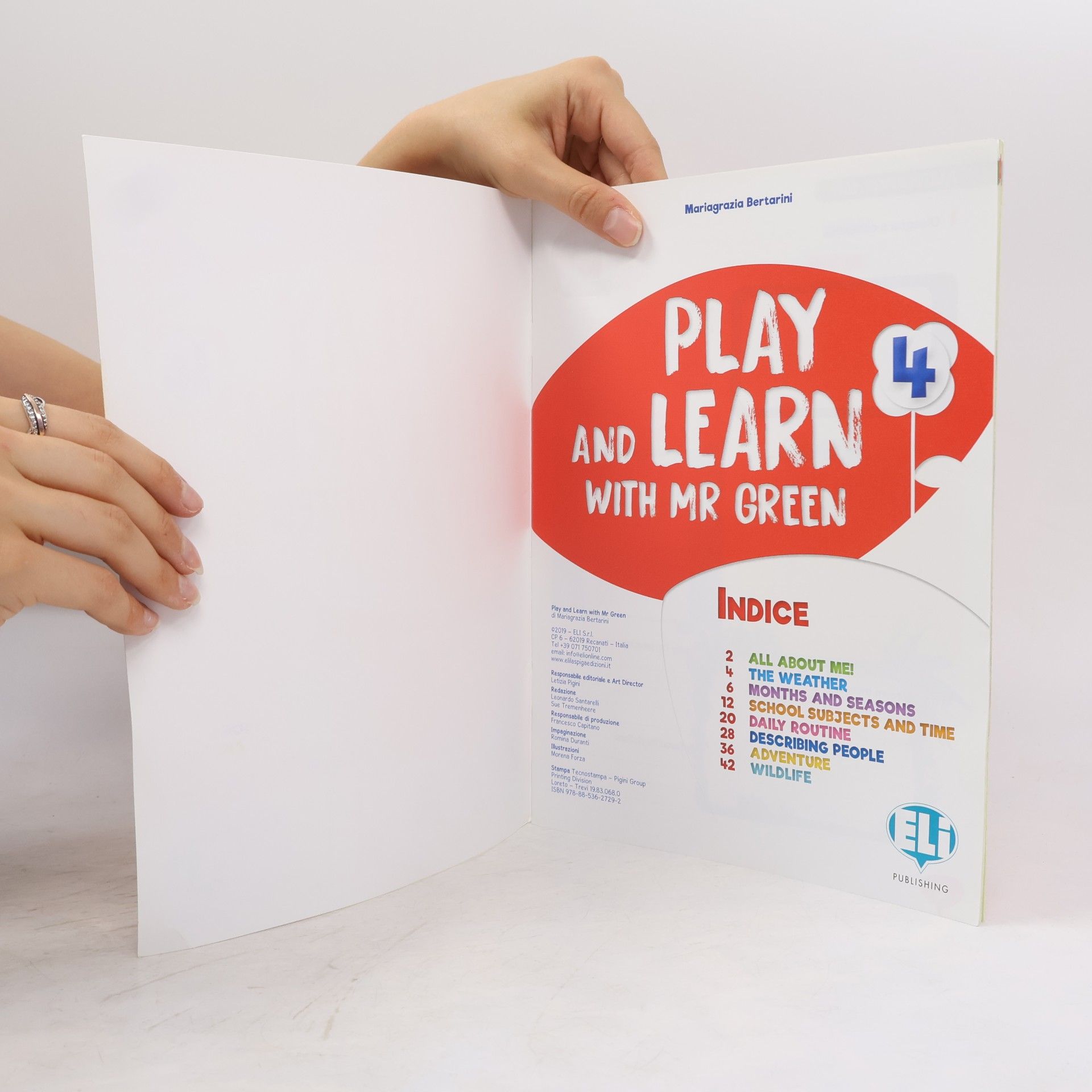 Mariagrazia Bertarini Play and Learn with Mr Green