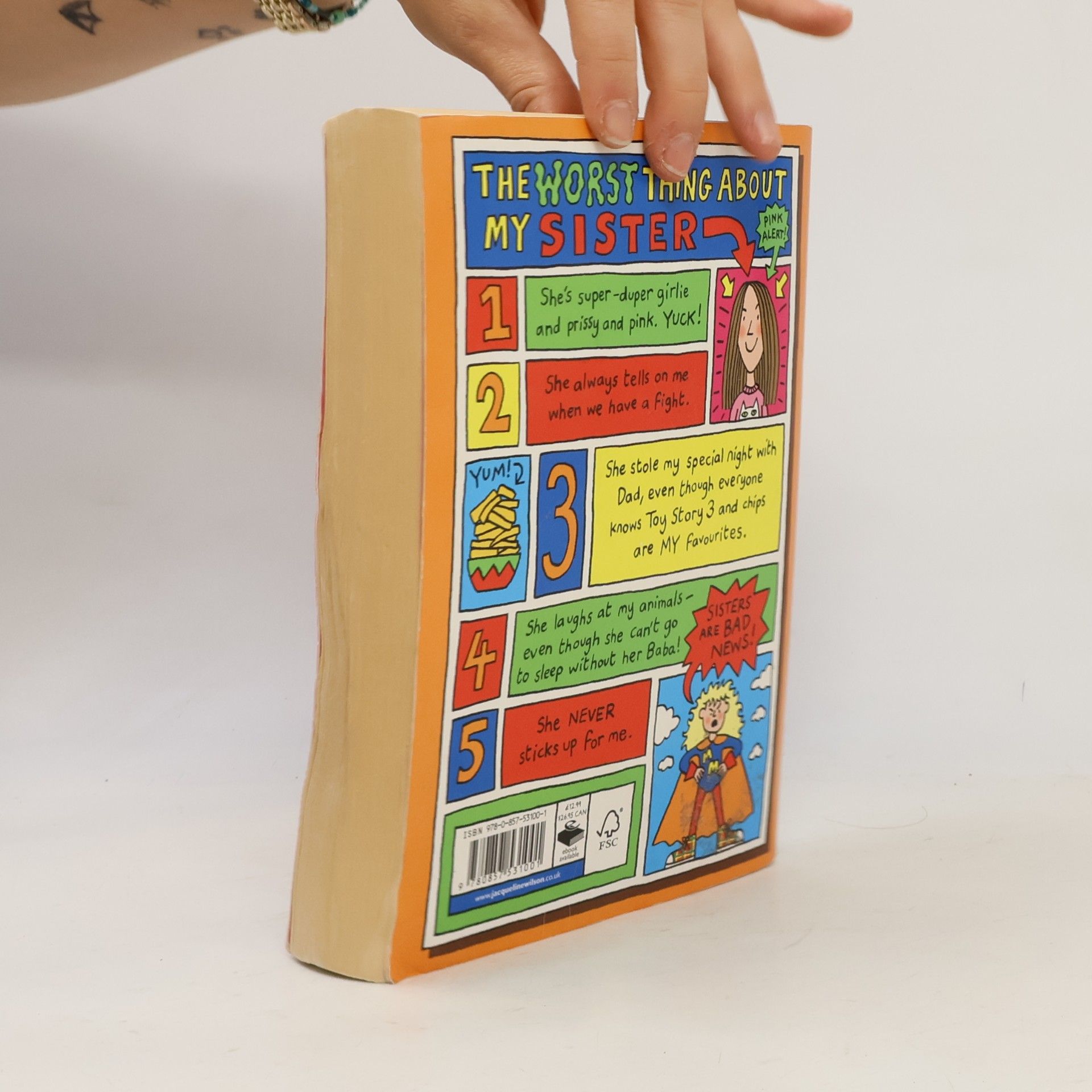 Jacqueline Wilson The Worst Thing About My Sister