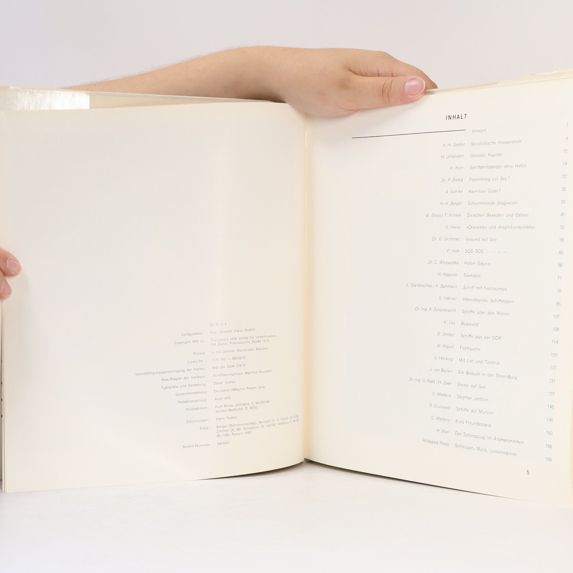 kolektiv Jahrbuch der Schiffahrt 1971