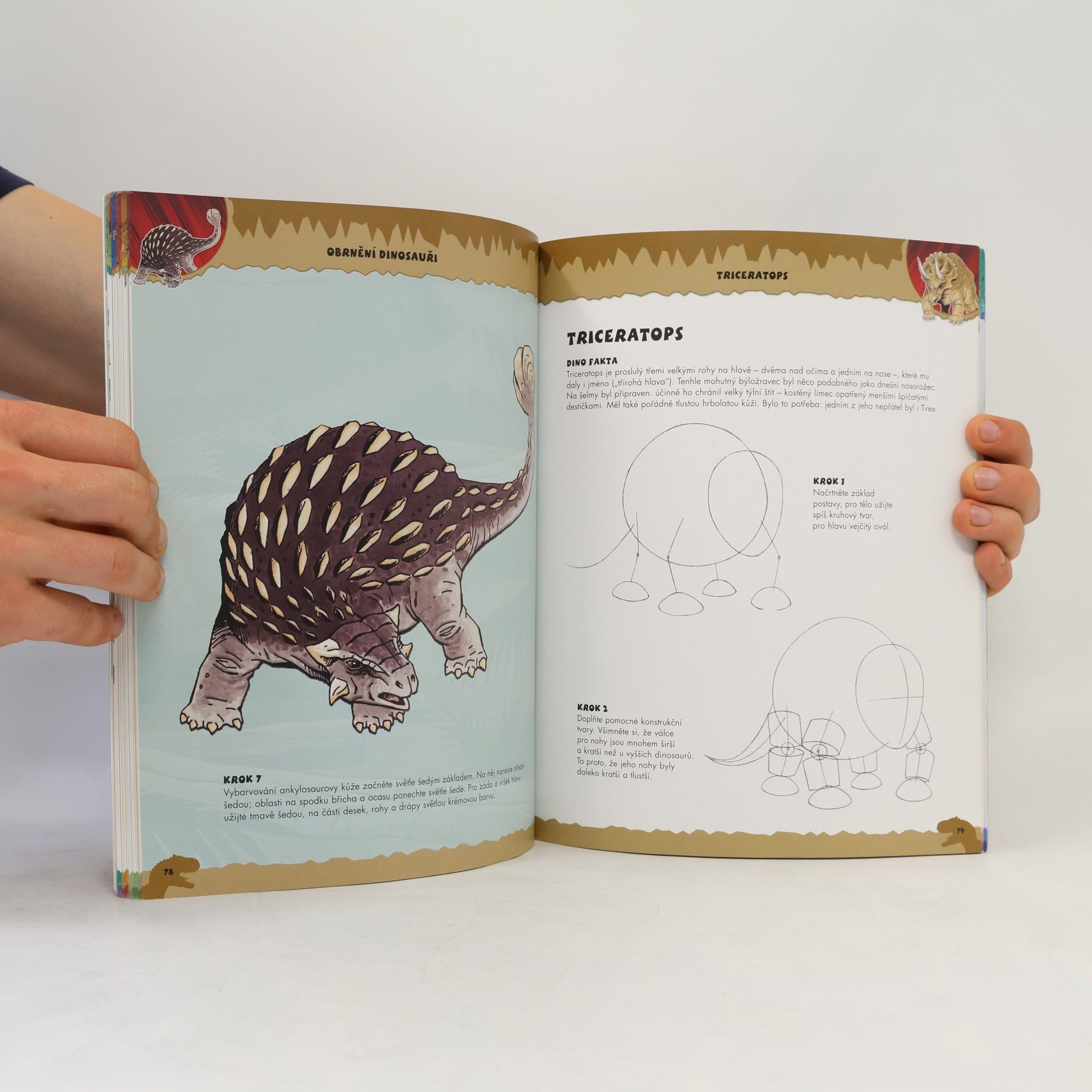 Steve Beaumont Kreslíme dinosaury