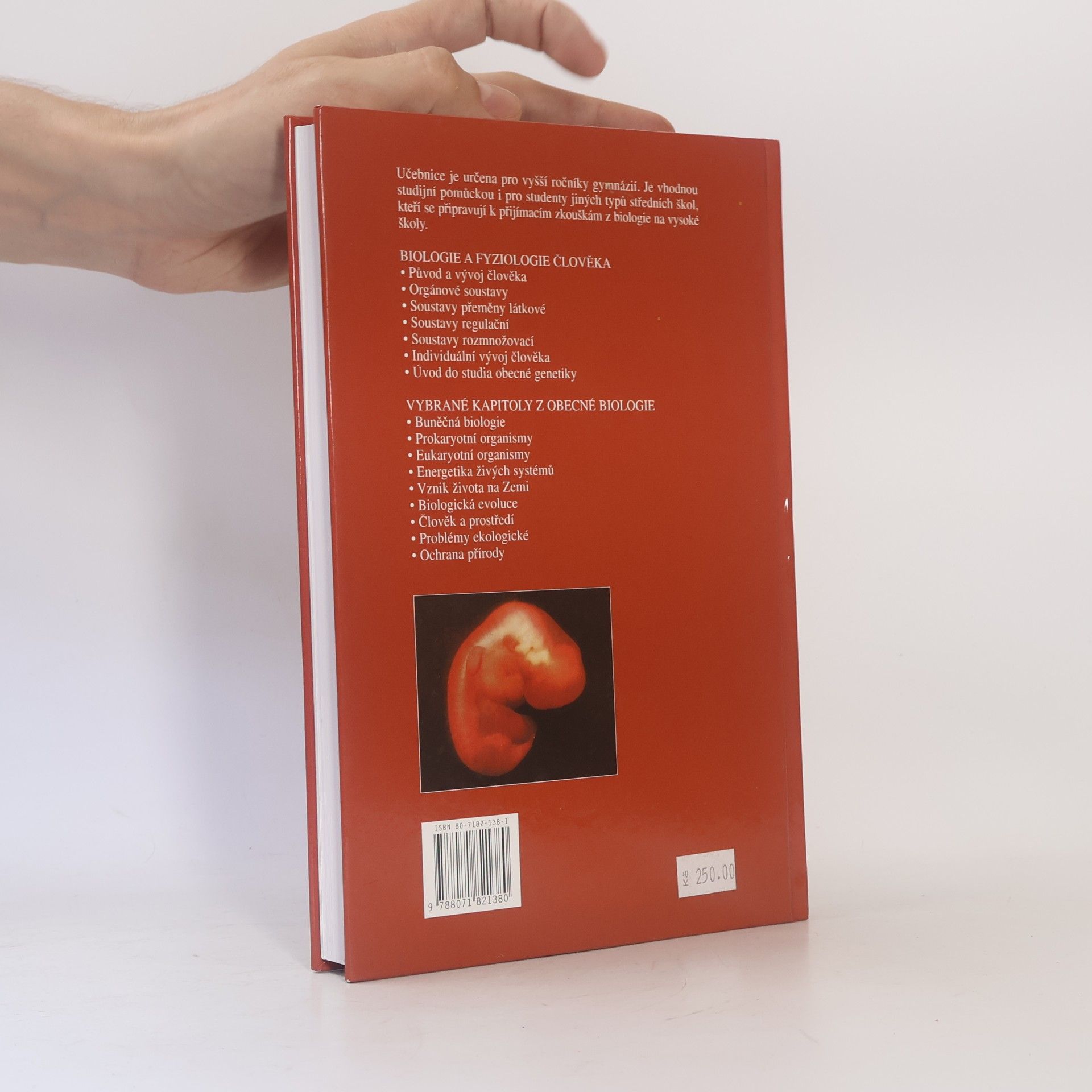 Jan Jelínek Biologie a fyziologie člověka a úvod do studia obecné genetiky