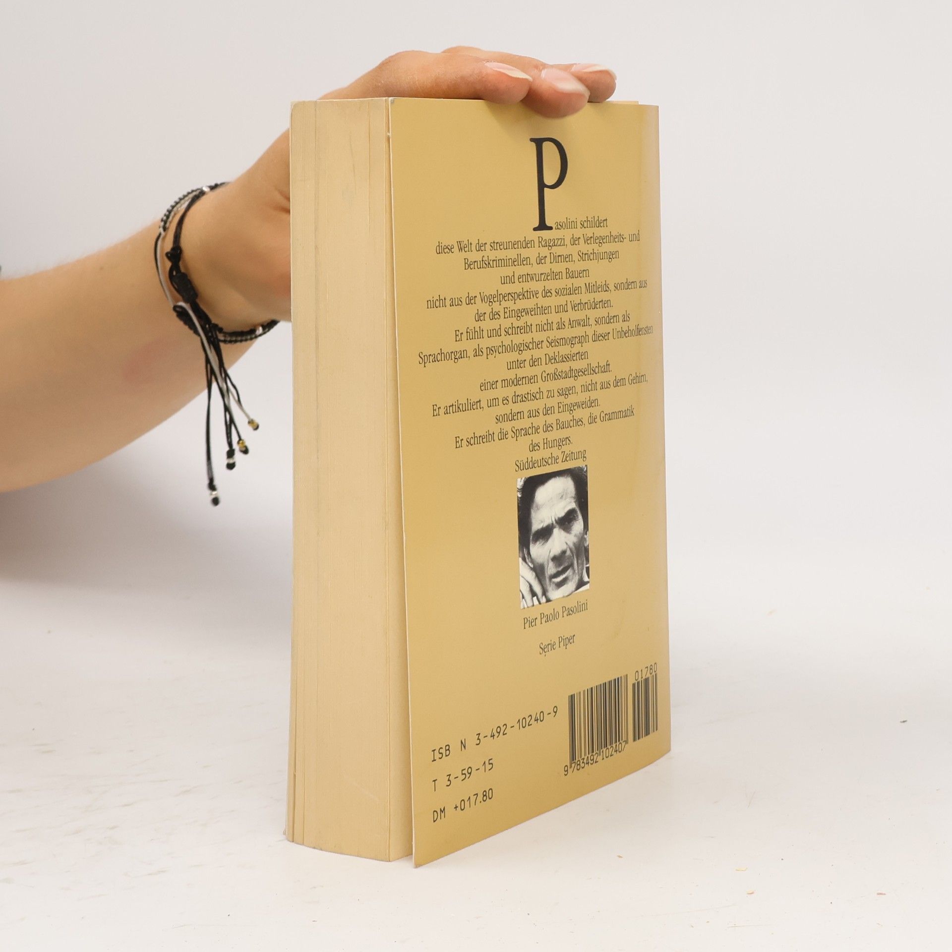 Pier Paolo Pasolini Vita violenta
