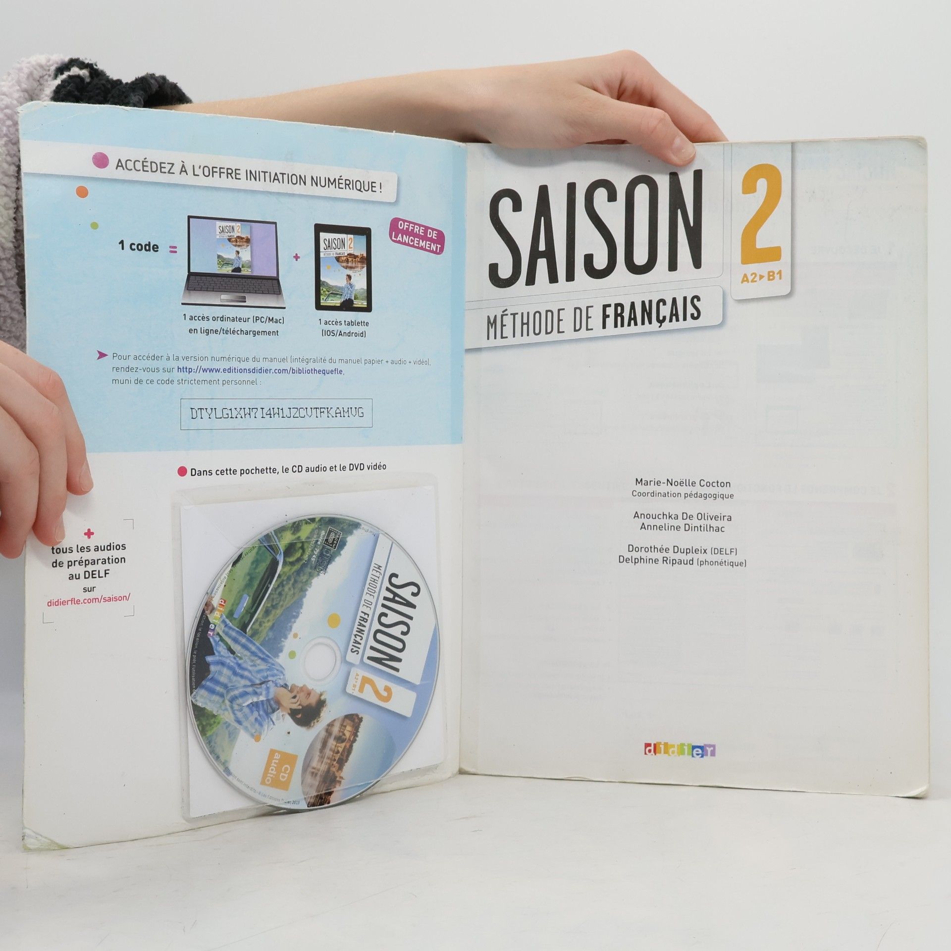 Anneline Dintilhac Saison 2 A2+ : méthode de français