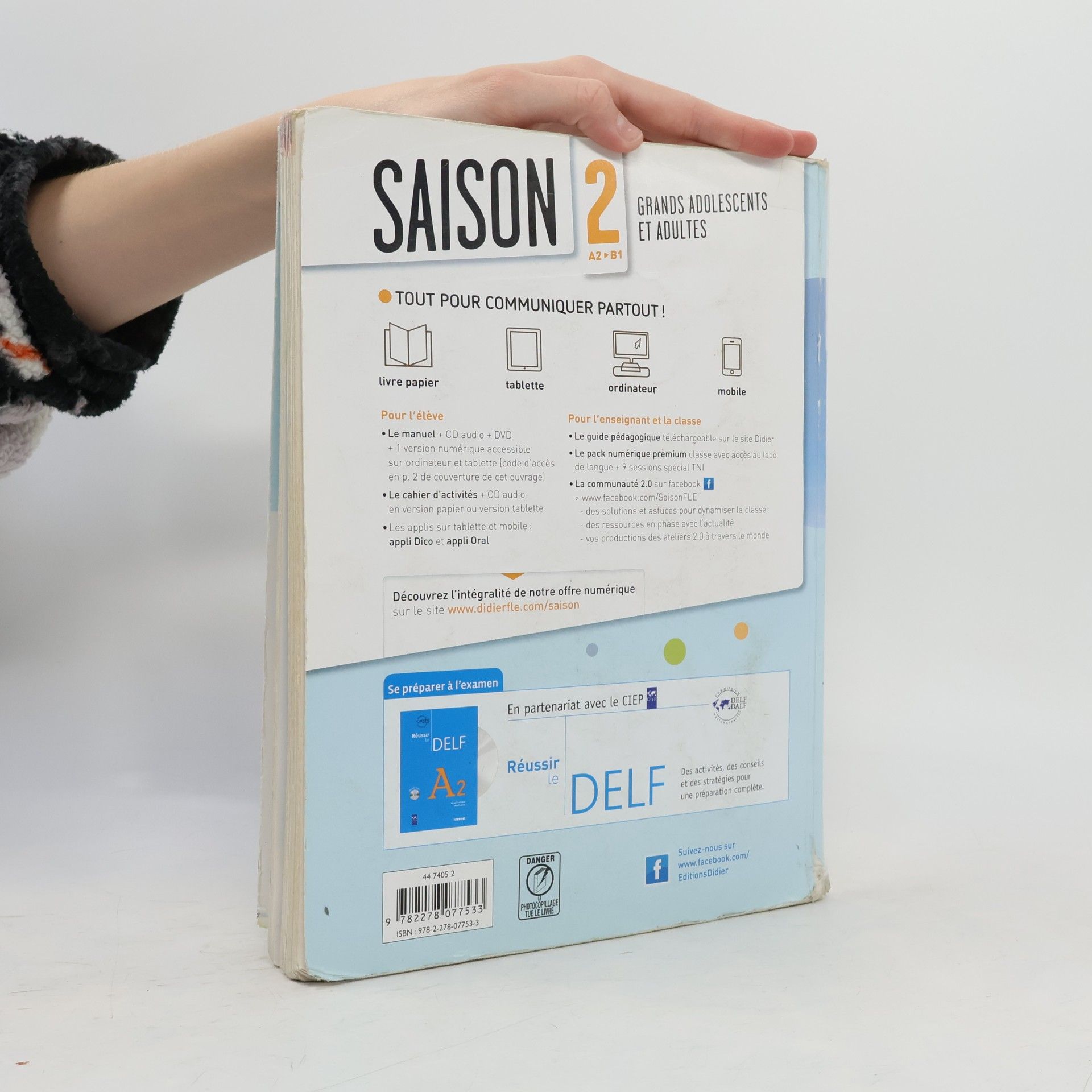 Anneline Dintilhac Saison 2 A2+ : méthode de français