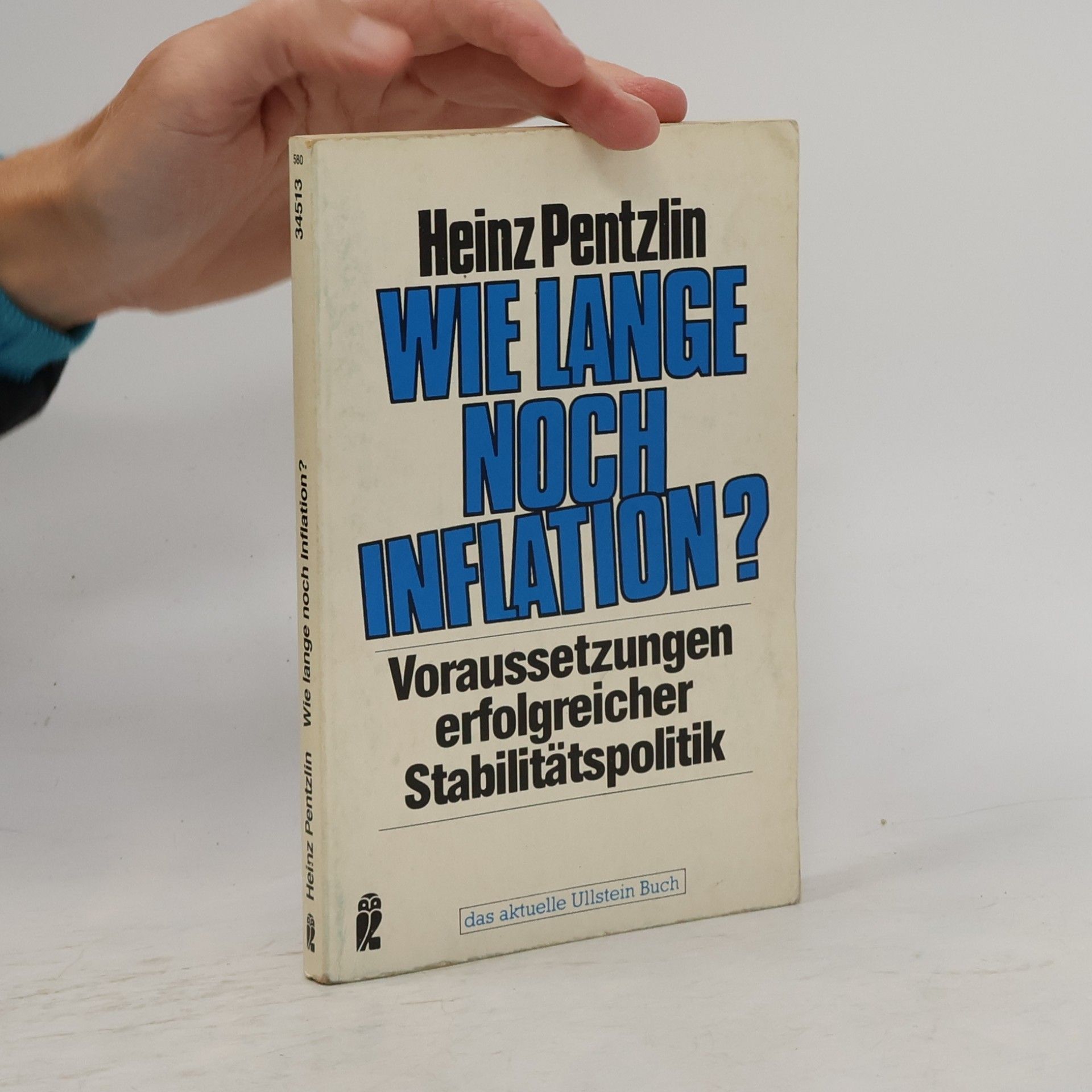 Heinz Pentzlin Wie lange noch Inflation?