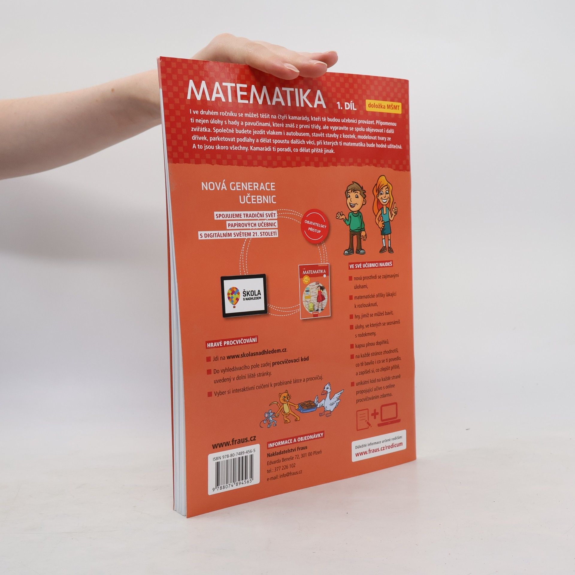 Autores varios Matematika : hybridní pracovní učebnice pro 2. ročník základní školy 1.+ 2. díl