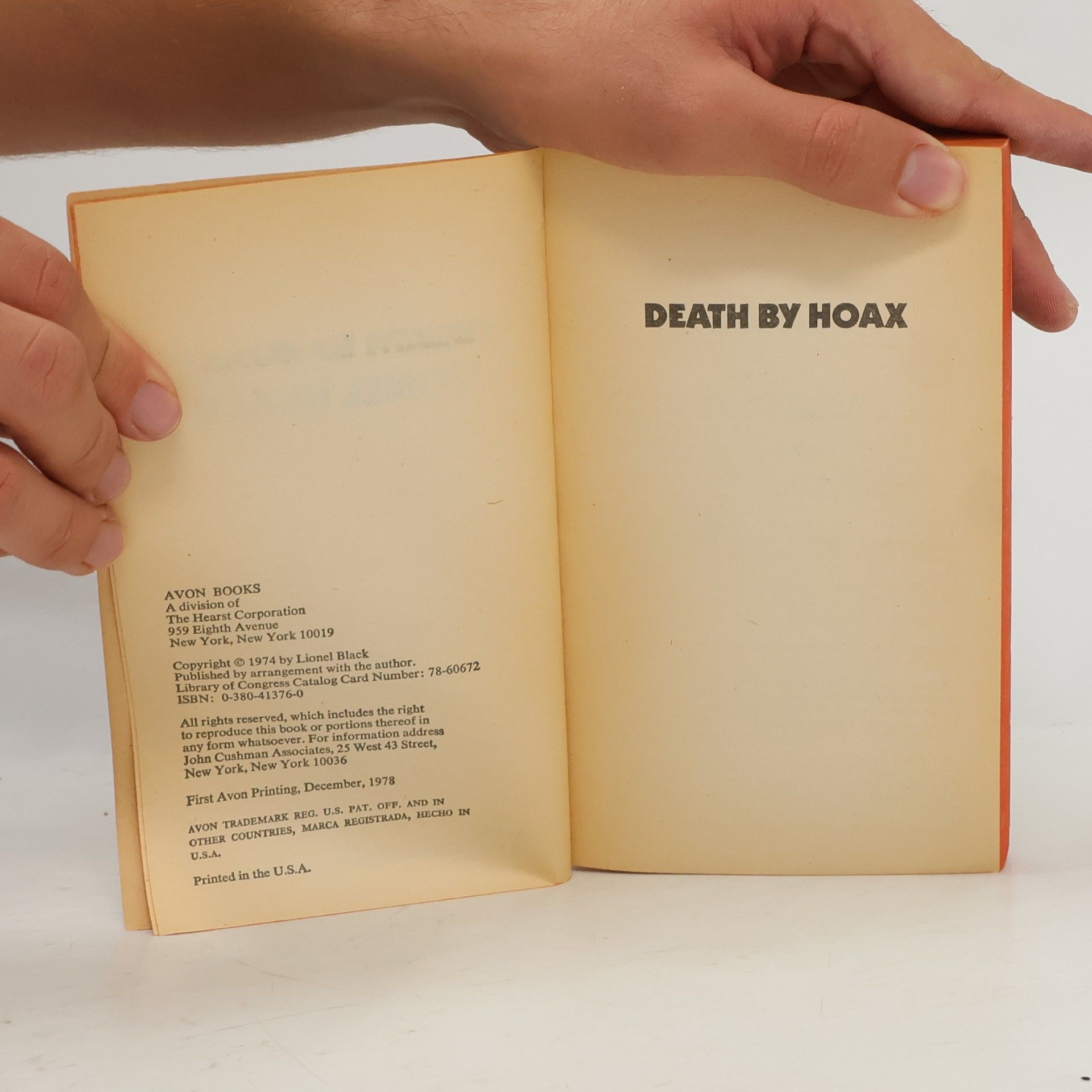 Dudley Barker Death by Hoax