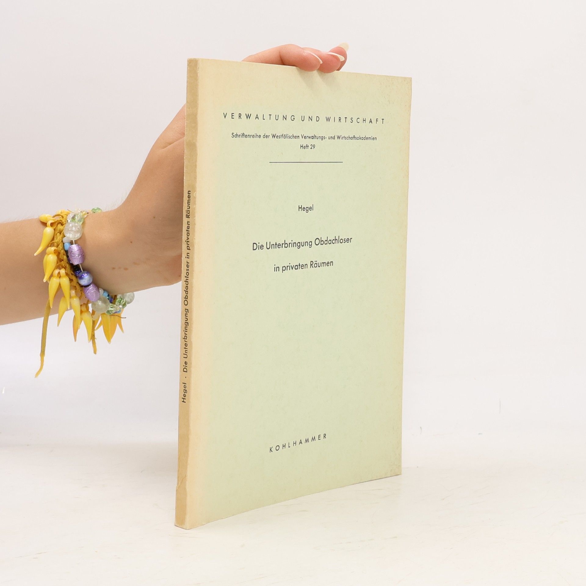 Hermann Hegel Die Unterbringung Obdachloser in privaten Räumen