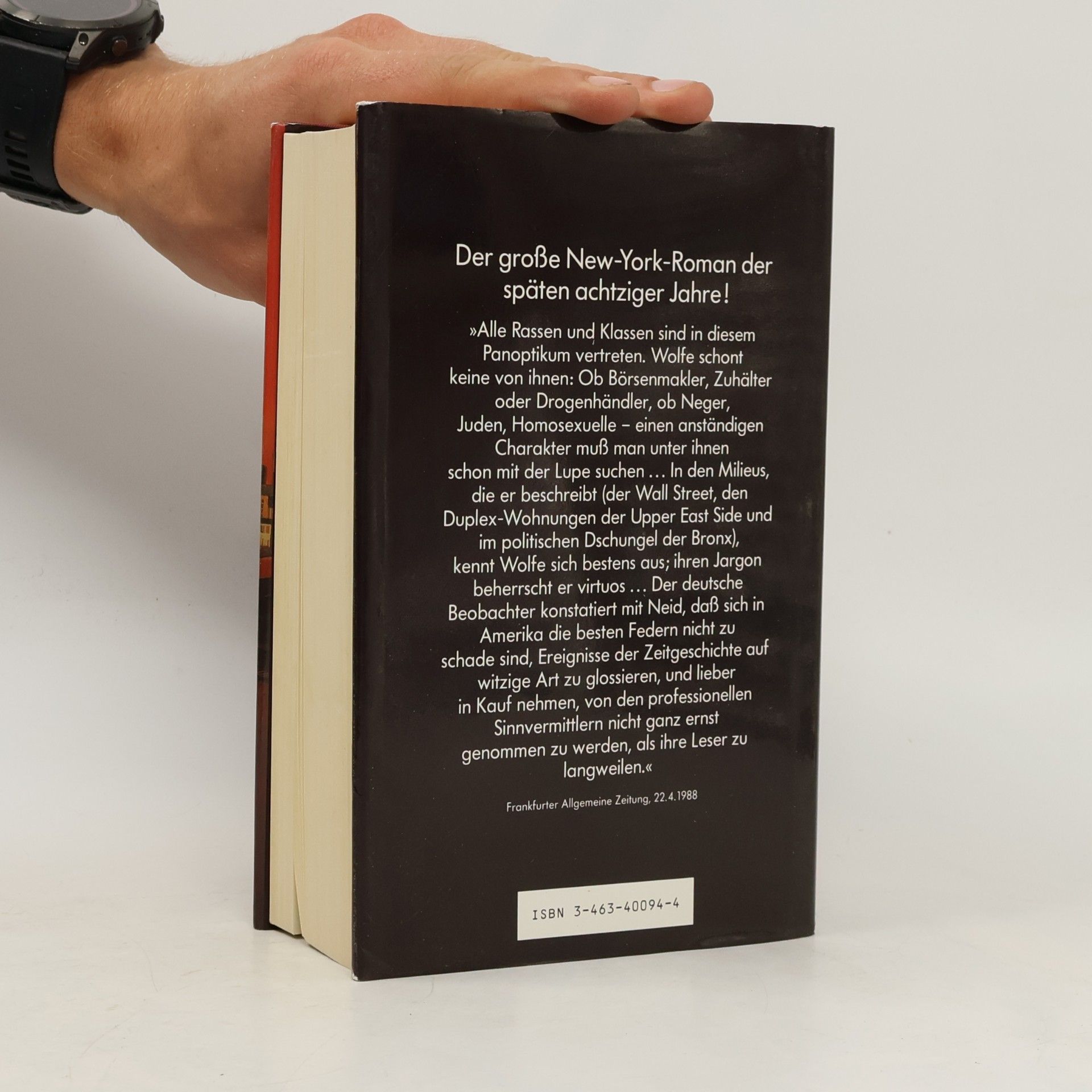 Tom Wolfe Fegefeuer der Eitelkeiten