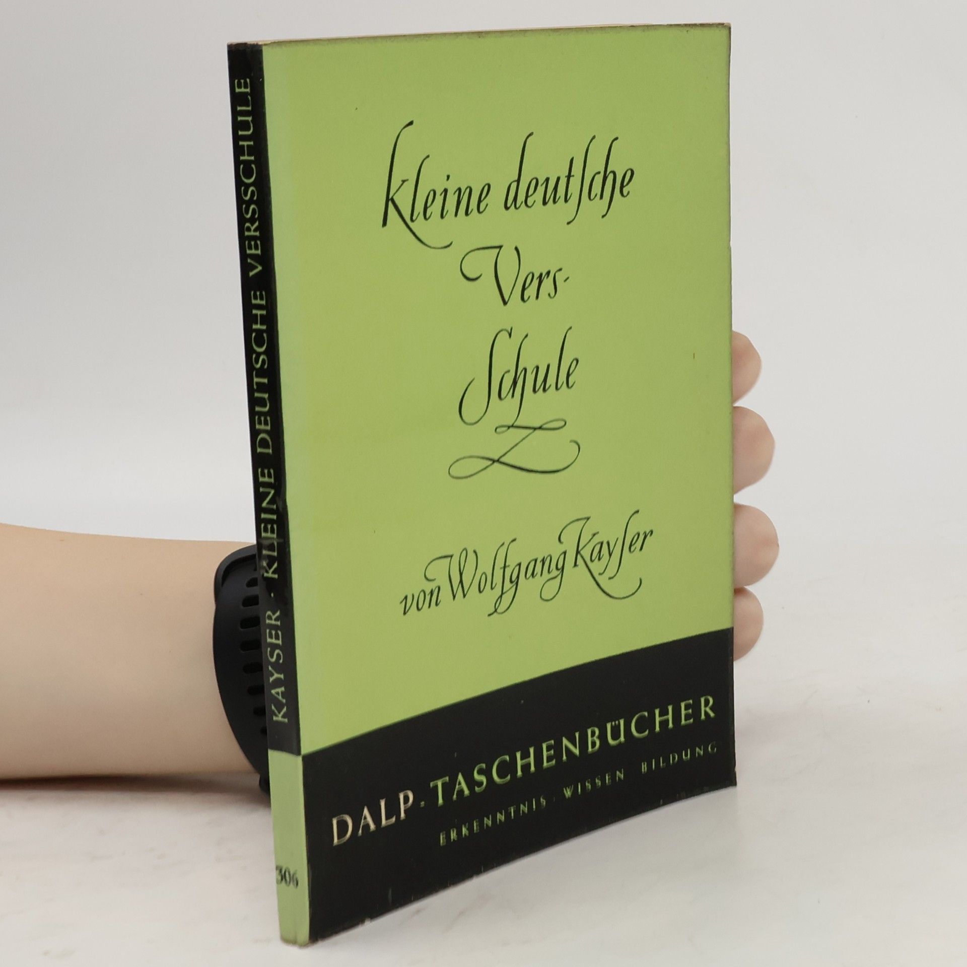 Wolfgang Kaiser Kleine deutsche Versschule