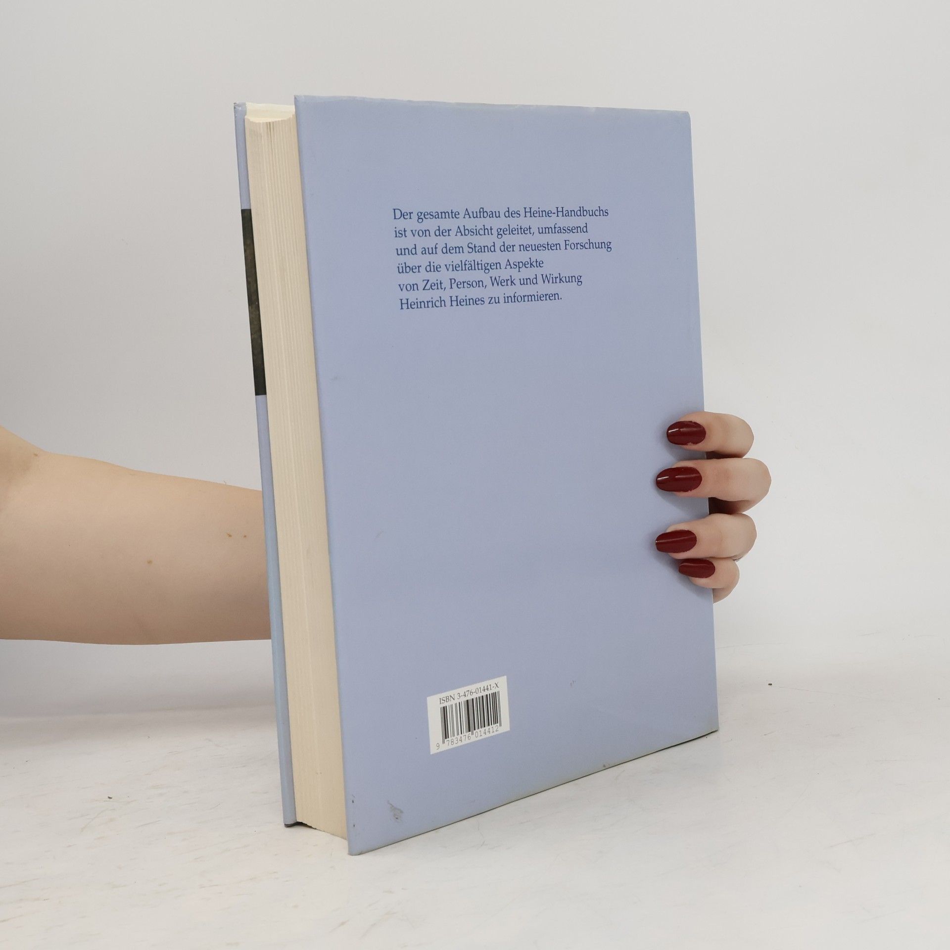 Gerhard Höhn Heine-Handbuch