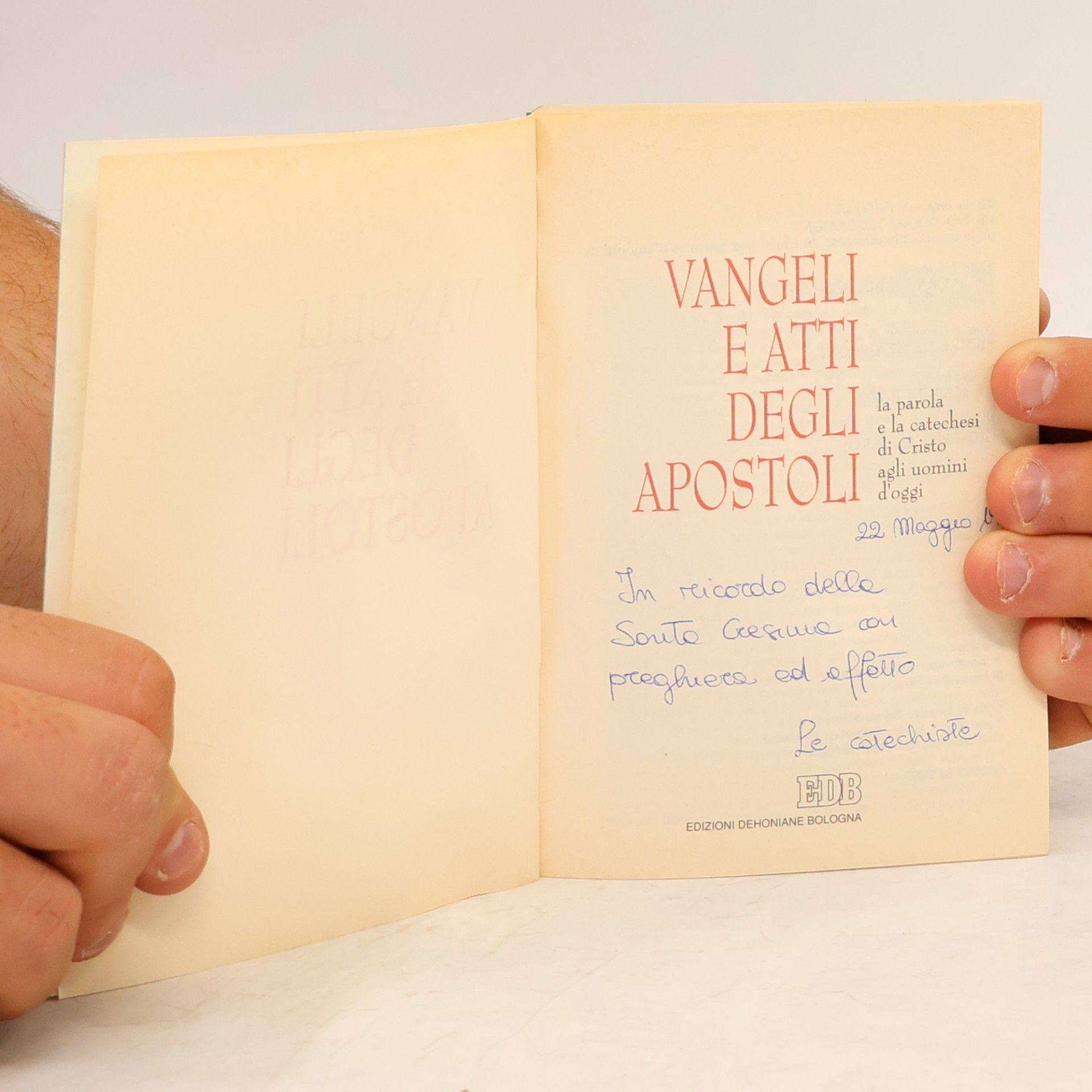 Autores varios Vangeli e Atti degli apostoli