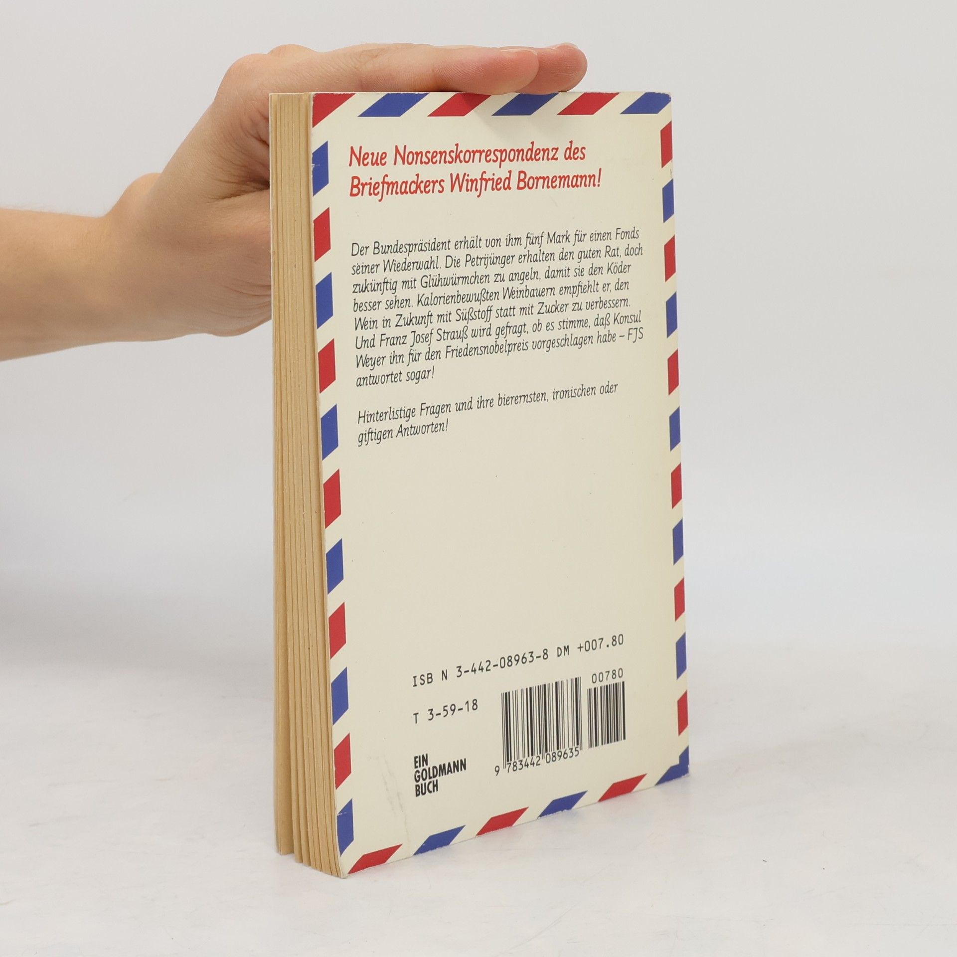 Winfried Bornemann Winfrieds Bornemanns Briefmacken 2