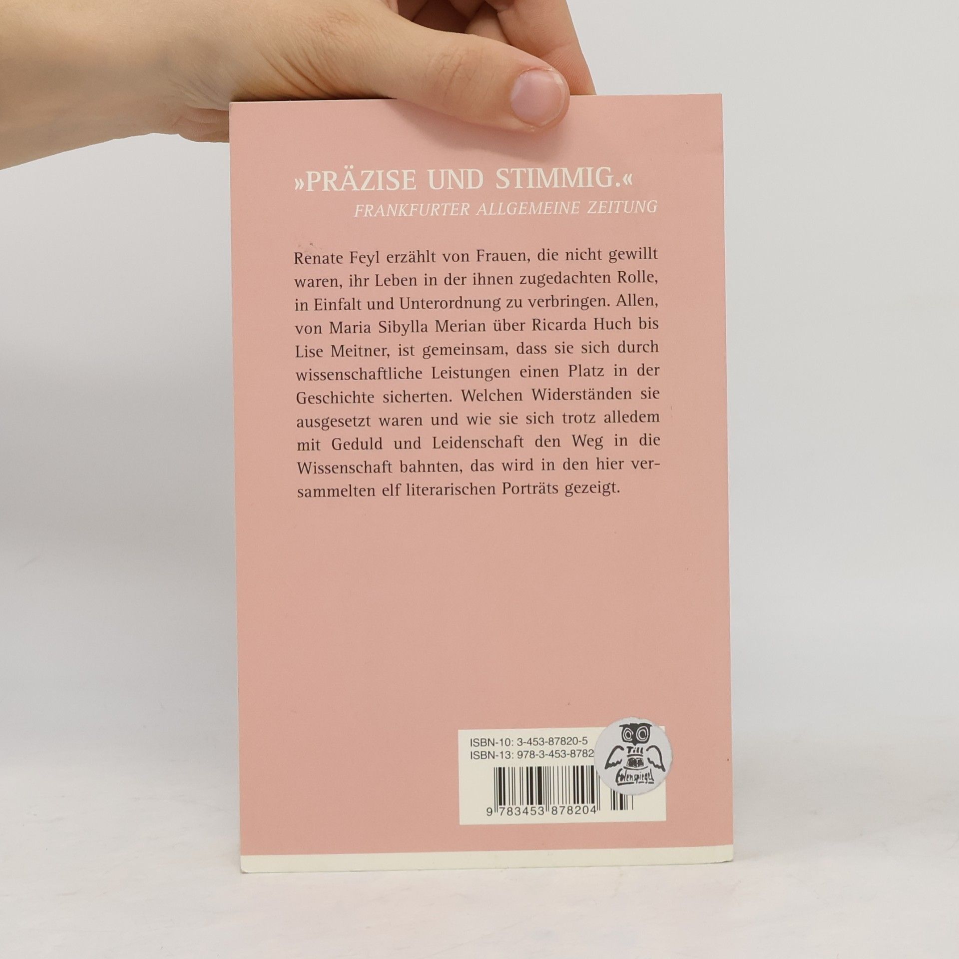 Renate Feyl Der lautlose Aufbruch