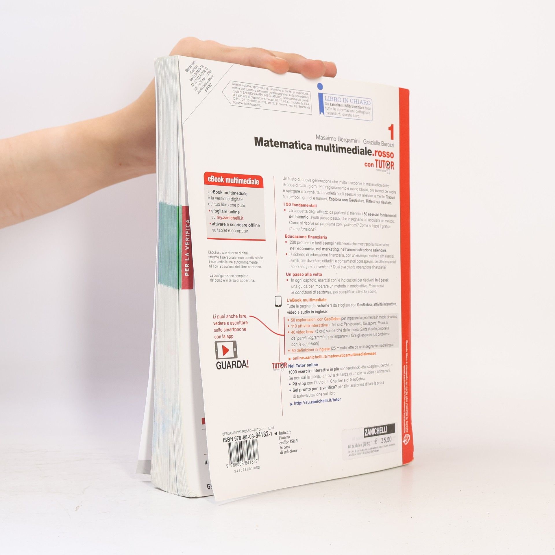 Massimo Bergamini Matematica multimediale.rosso 1