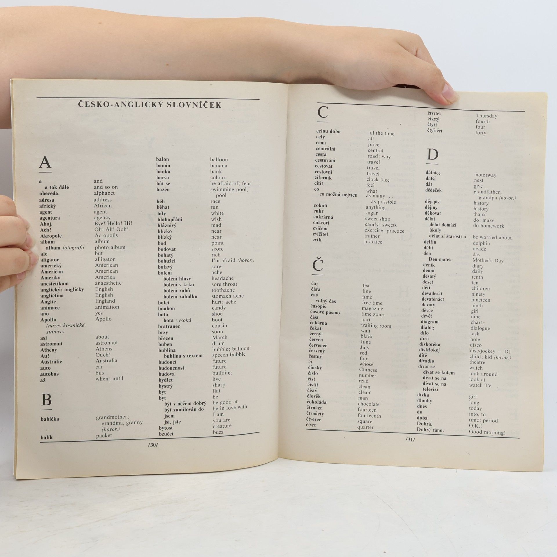 Eva Vacková Anglicko-český a česko-anglický slovníček k učebnici Project English 1