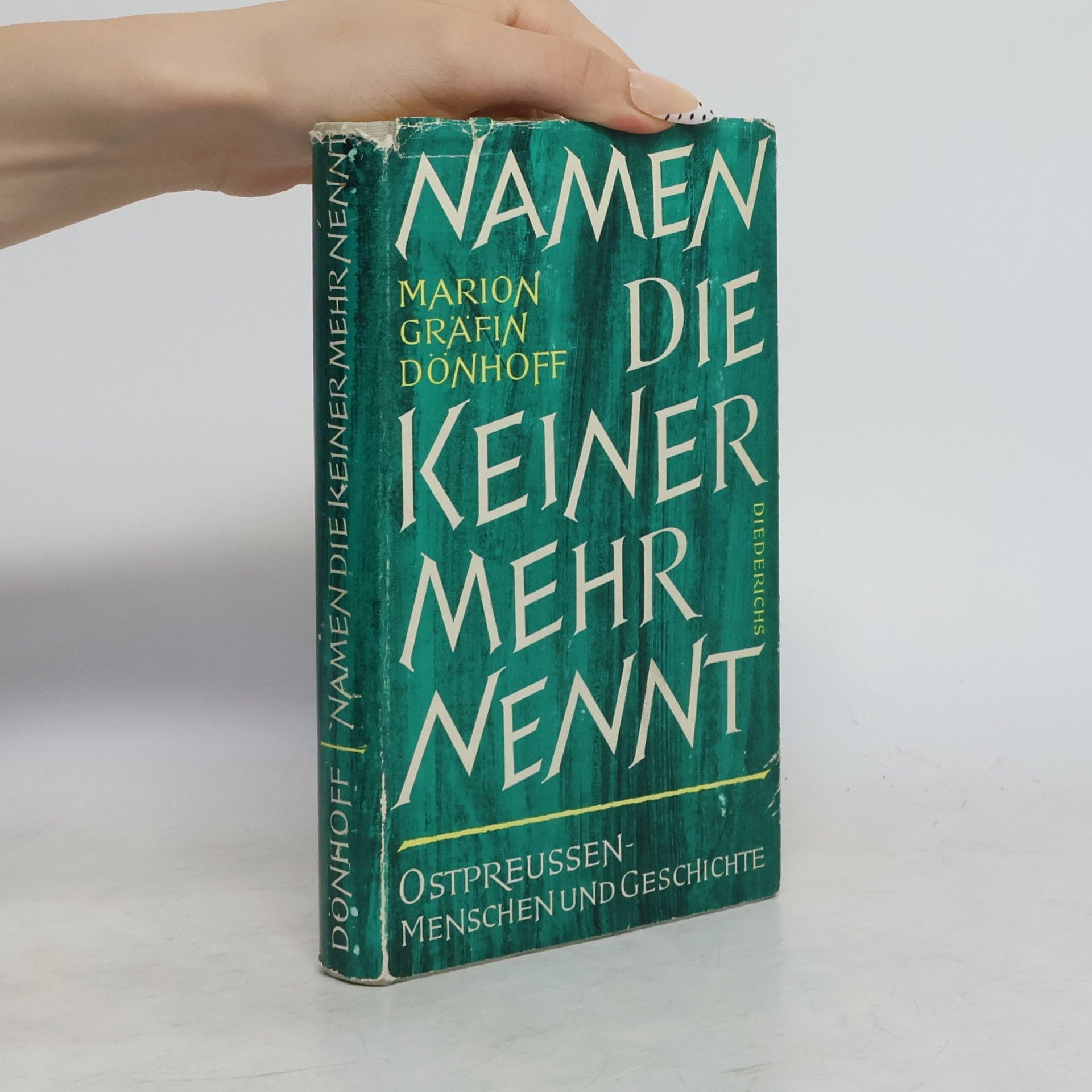 Marion Gräfin Dönhoff Namen die keiner mehr nennt