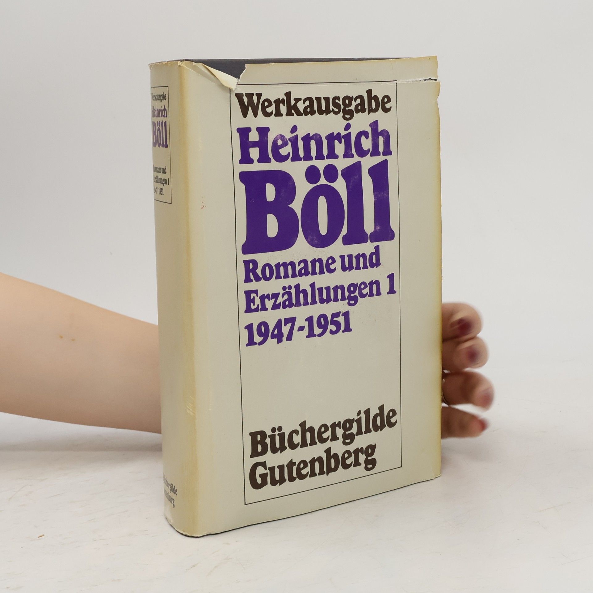 Heinrich Böll Werkausgabe Heinrich Böll Romane und Erzählungen 1947-1951