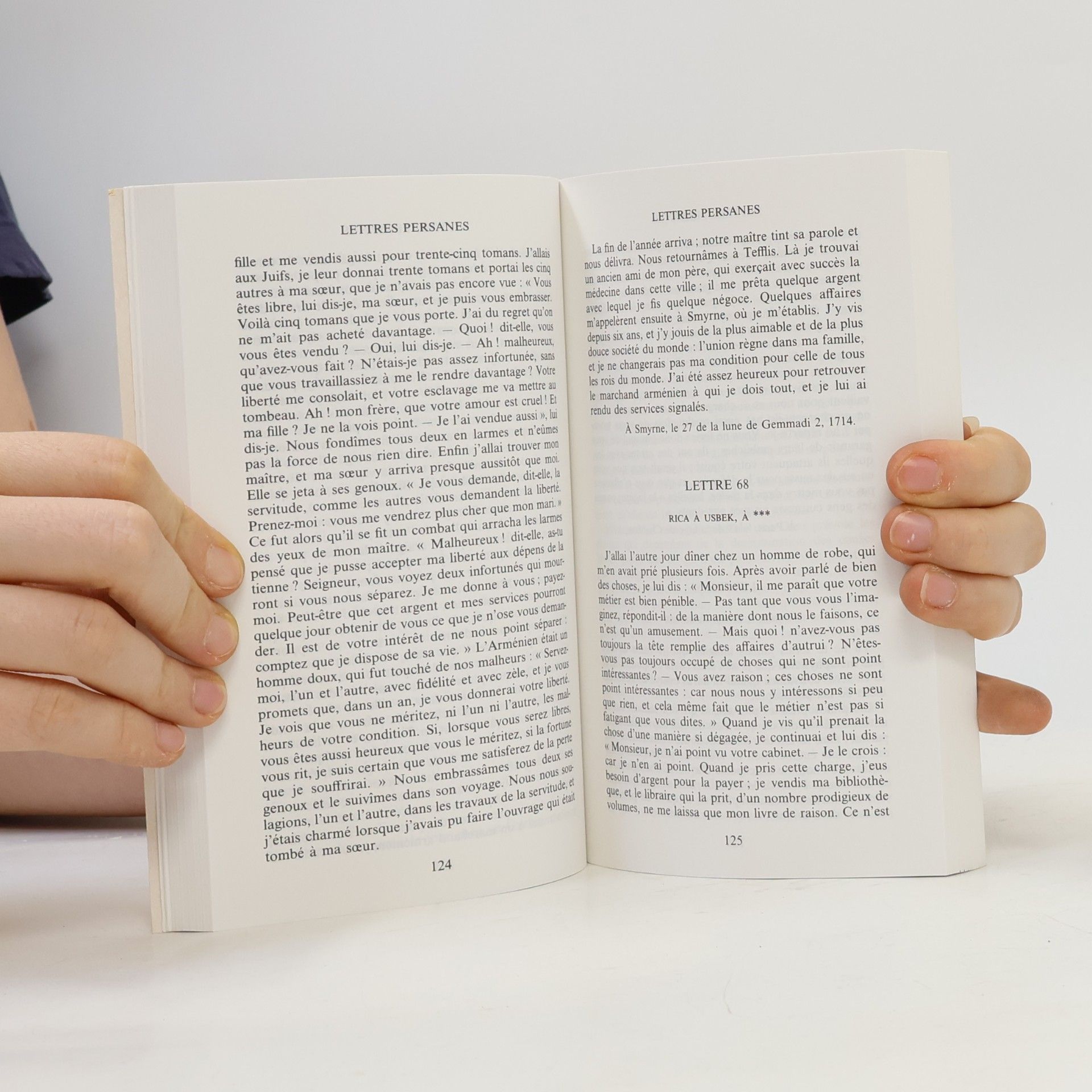 Charles de Secondat, Baron de Montesquieu Lettres persanes