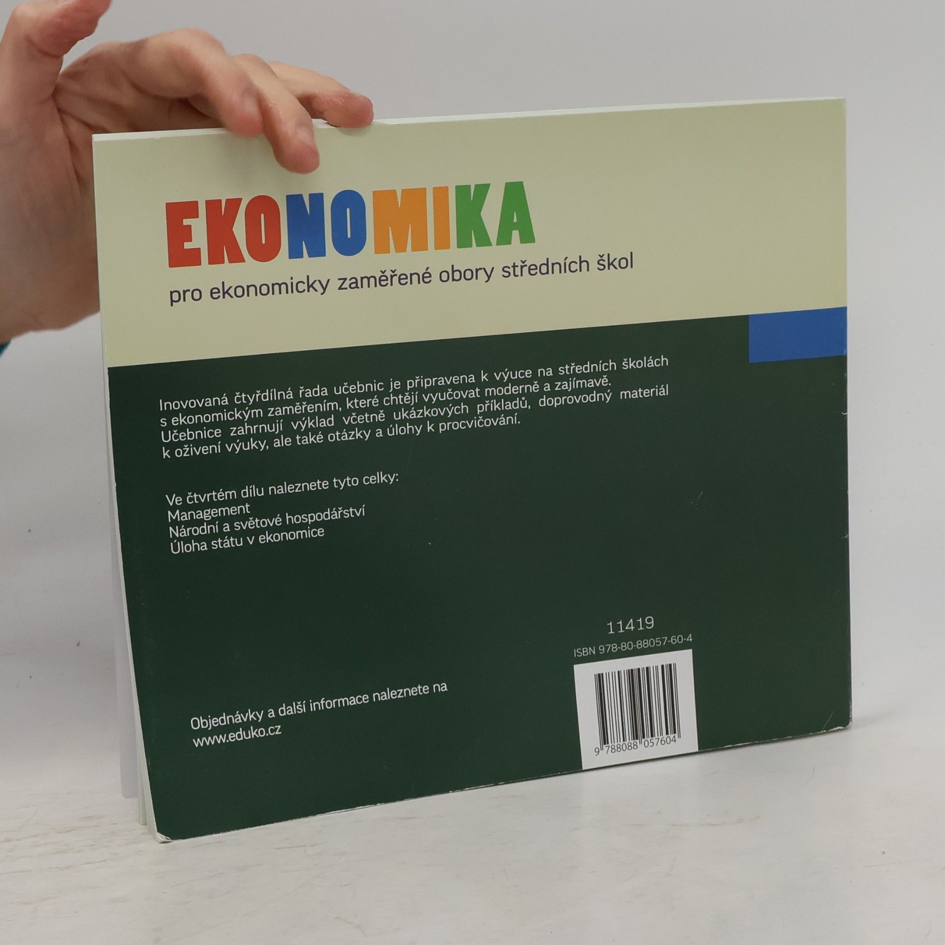 Petr Klínský Ekonomika pro ekonomicky zaměřené obory středních škol