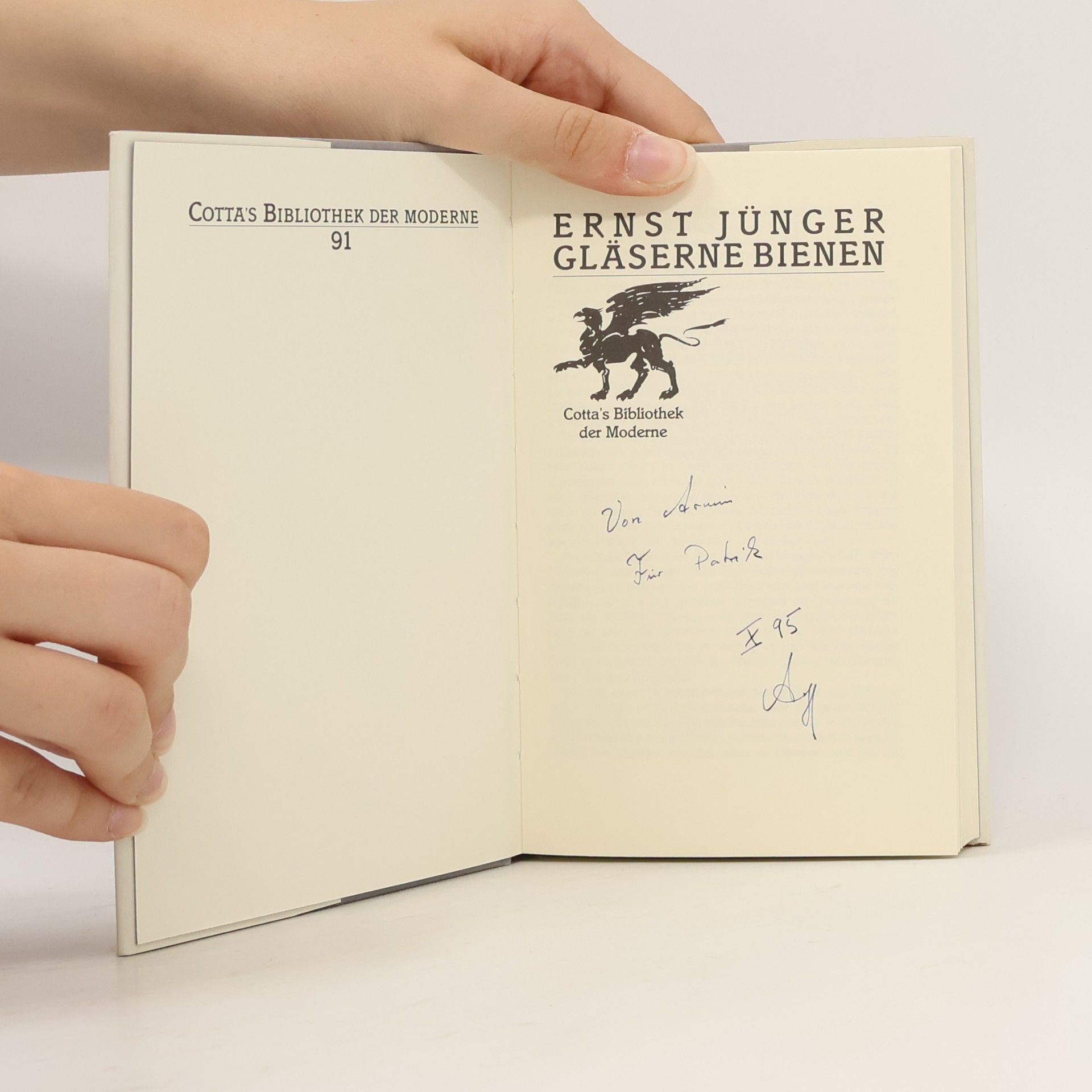 Ernst Jünger Gläserne Bienen