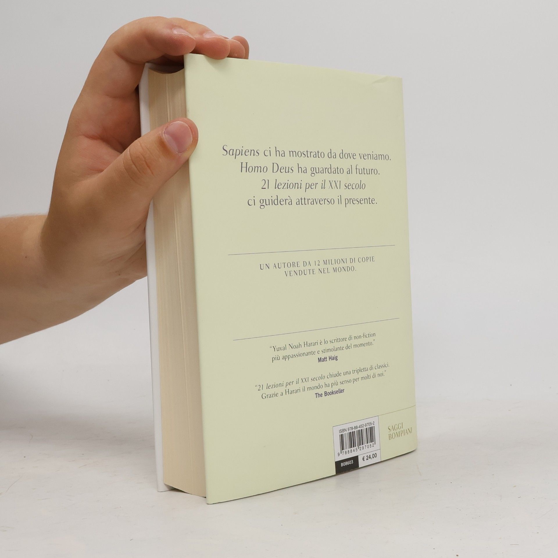 Yuval Noah Harari 21 lezioni per il XXI secolo