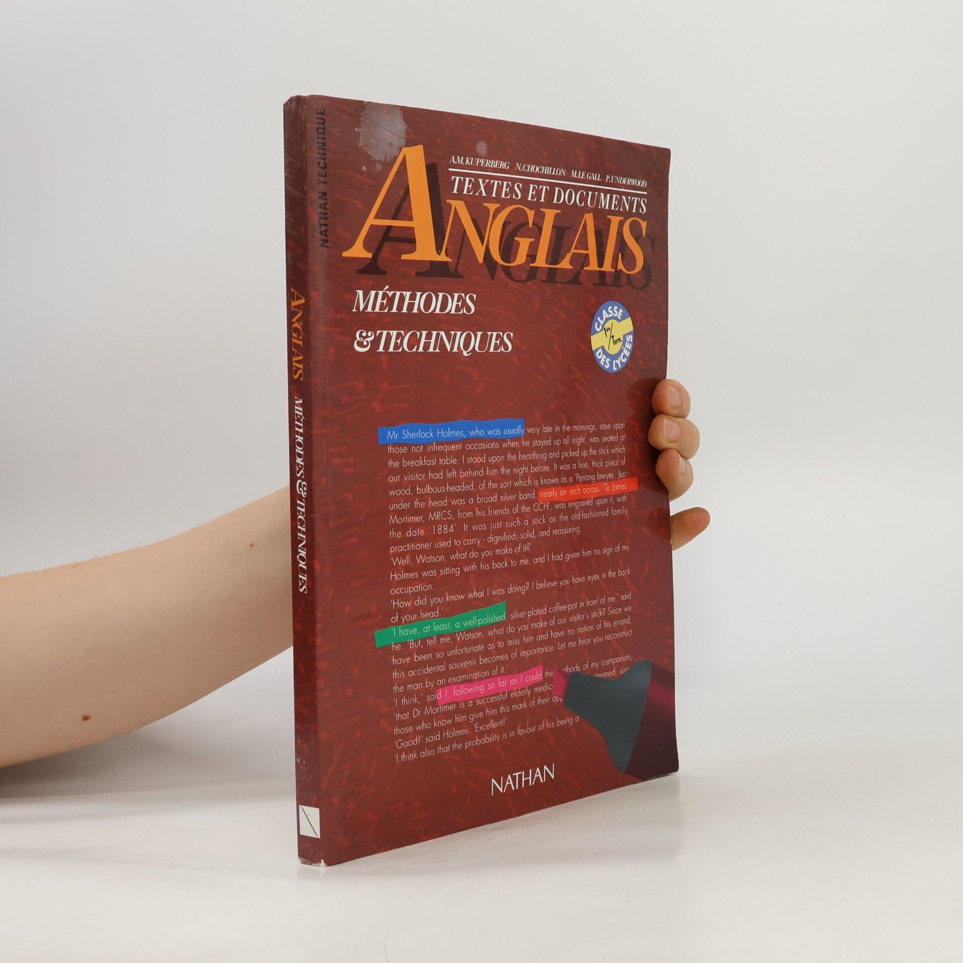 Maurice Le Gall Nathan Technique: Anglais